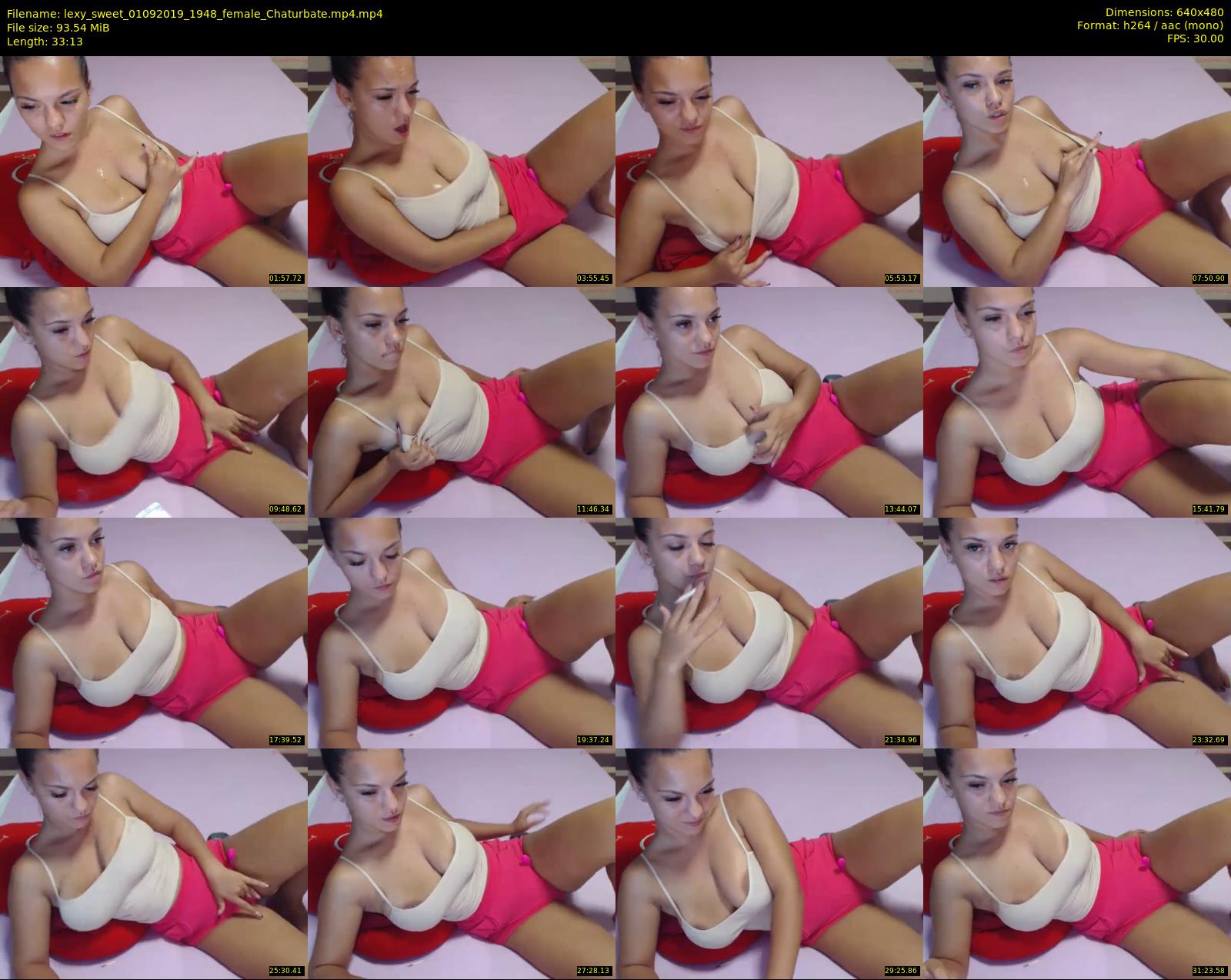 lexy_sweet — 34 minute Chaturbate female cam show recording, 480p, Sep 1, 2019