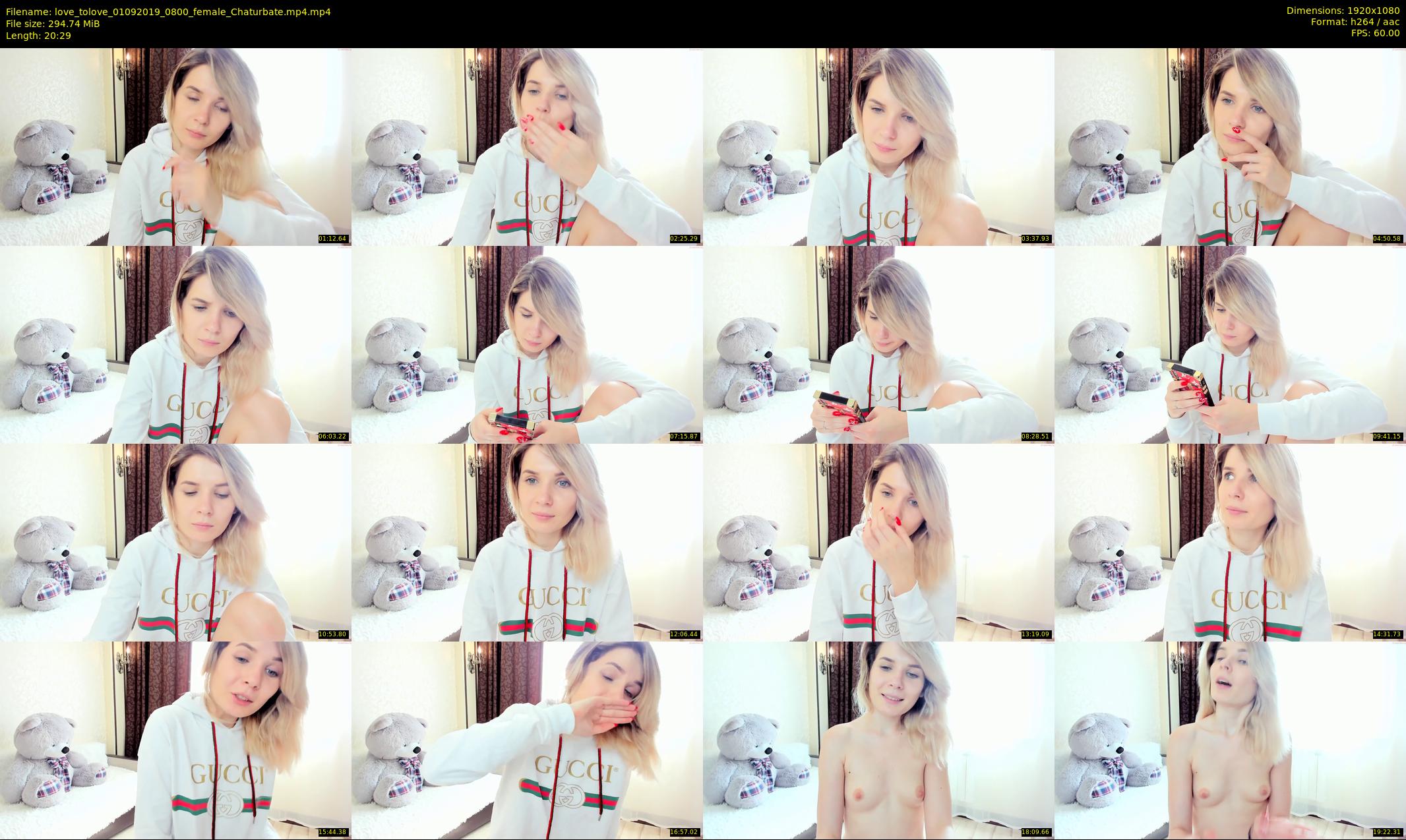 love_tolove — 21 minute Chaturbate couple cam show recording, 1080p, Sep 1, 2019