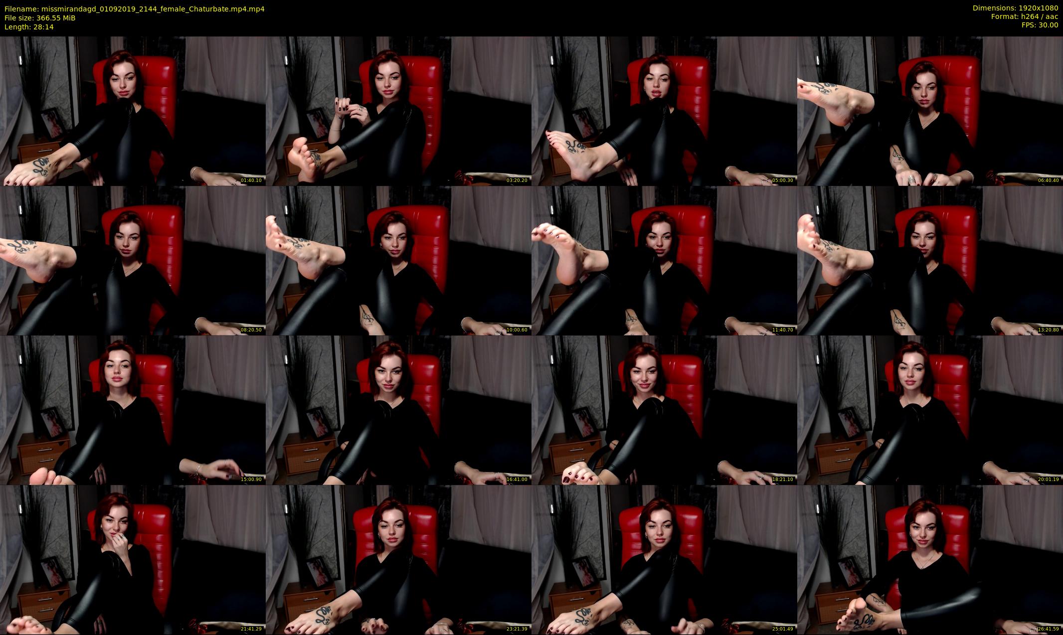 missmirandagd — 29 minute Chaturbate female cam show recording, 1080p, Sep 1, 2019