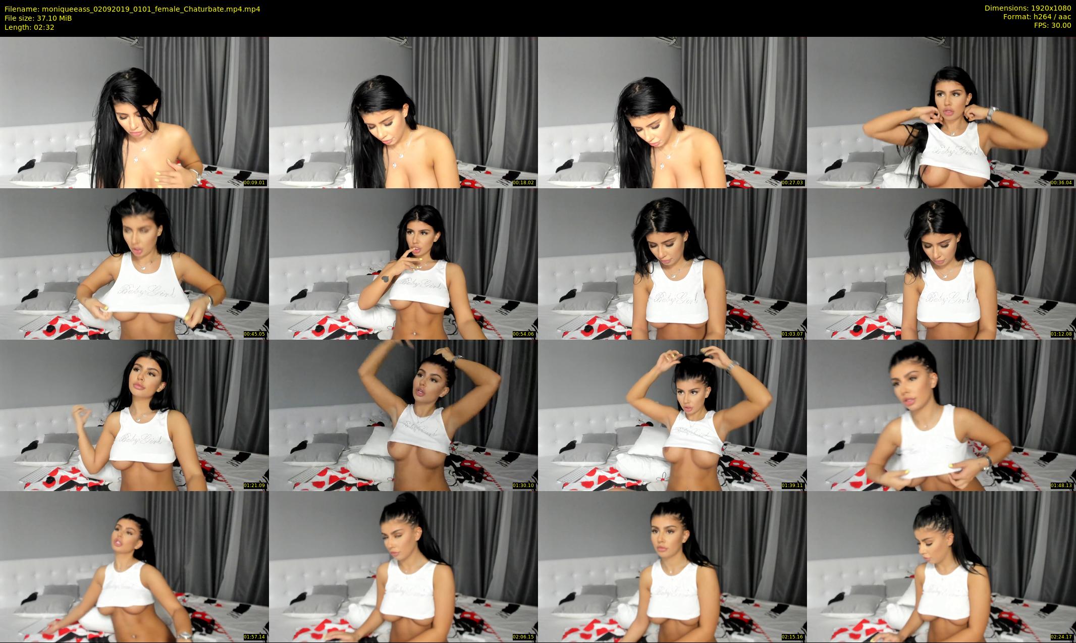 moniqueeass — 3 minute Chaturbate female cam show recording, 1080p, Sep 2, 2019