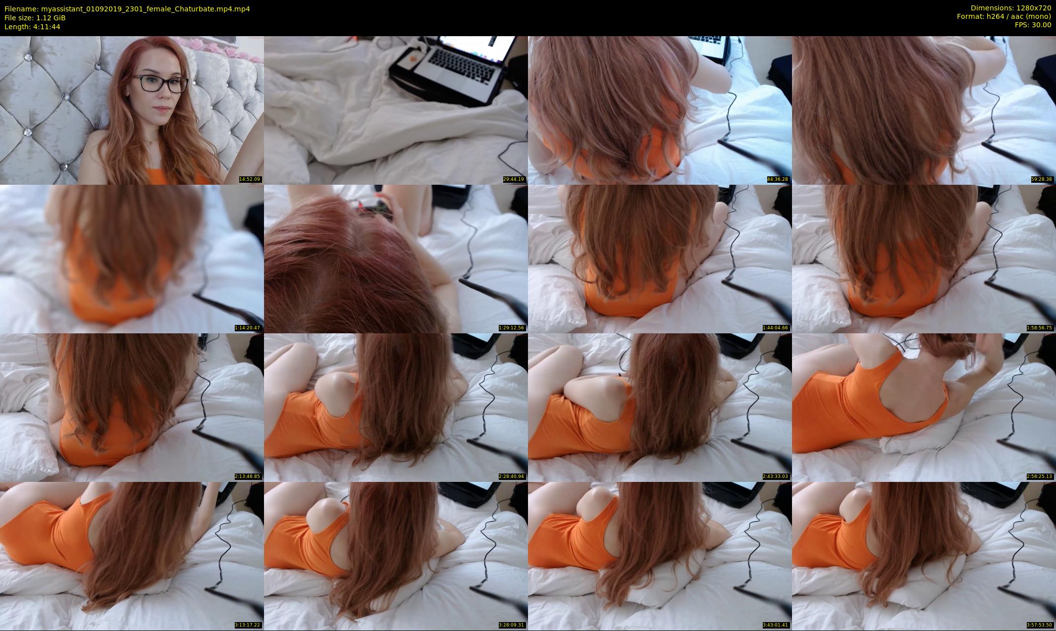 myassistant — 252 minute Chaturbate female cam show recording, 720p, Sep 1, 2019