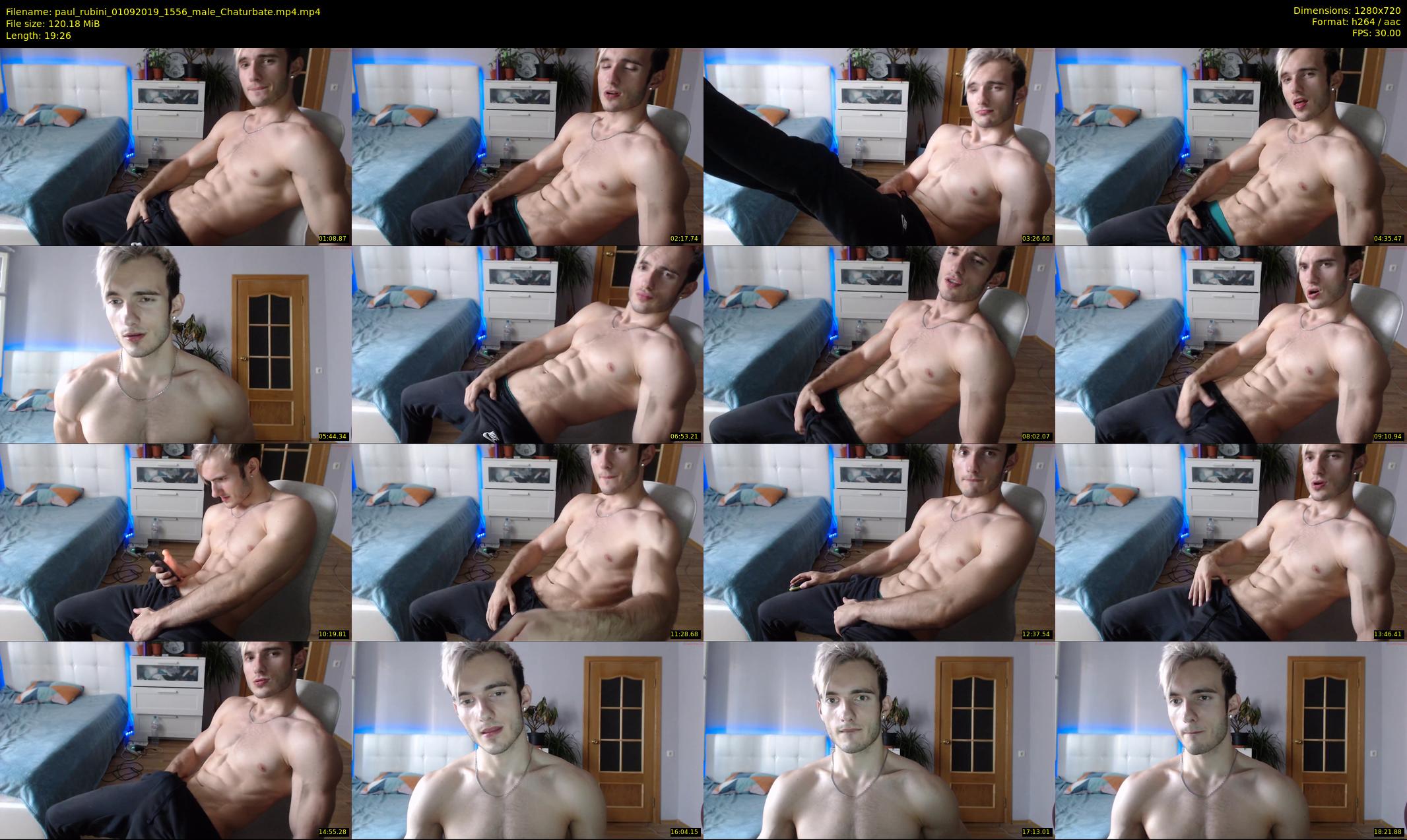 paul_rubini — 20 minute Chaturbate male cam show recording, 720p, Sep 1, 2019