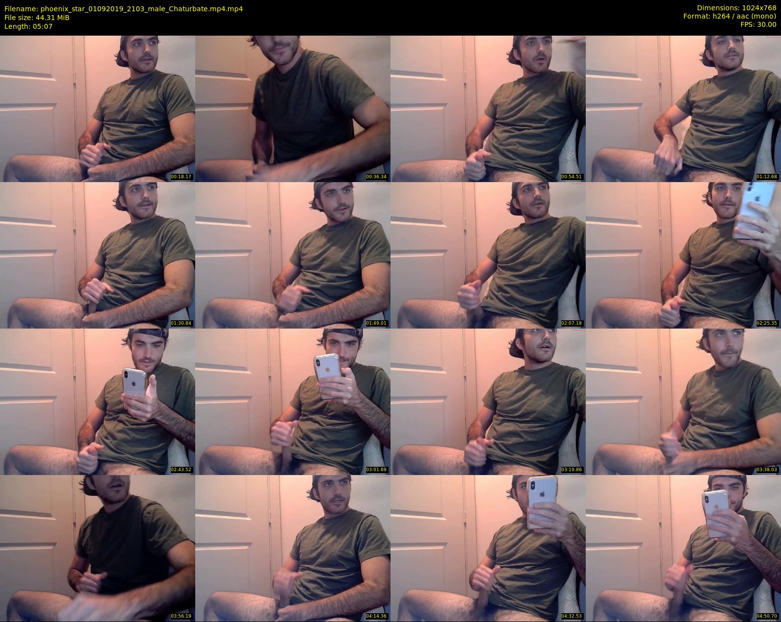 phoenix_star — 6 minute Chaturbate male cam show recording, 720p, Sep 1, 2019