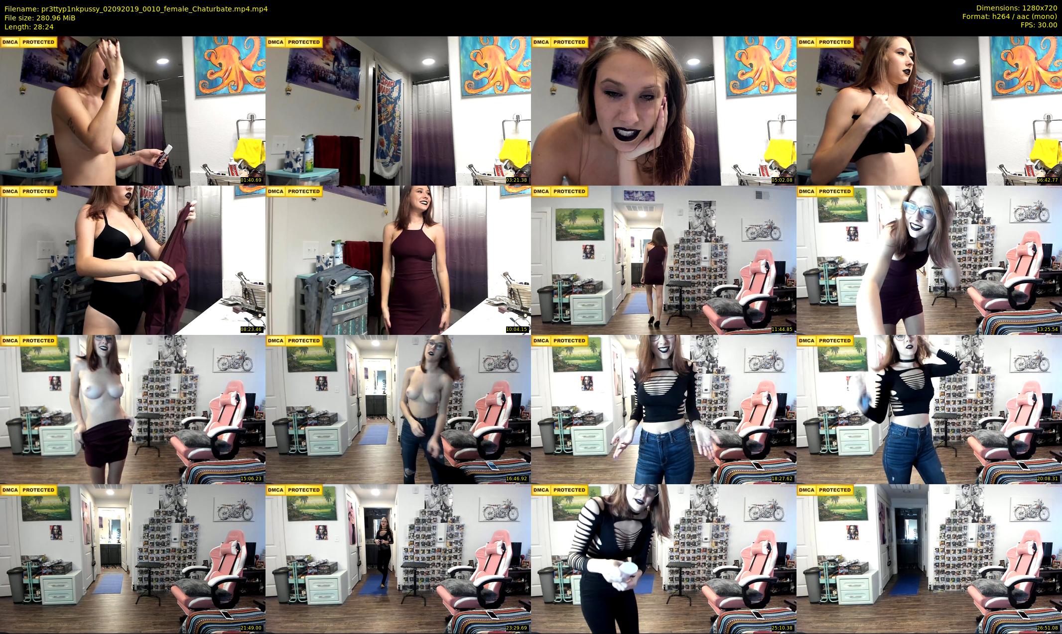 pr3ttyp1nkpussy — 29 minute Chaturbate couple cam show recording, 720p, Sep 2, 2019