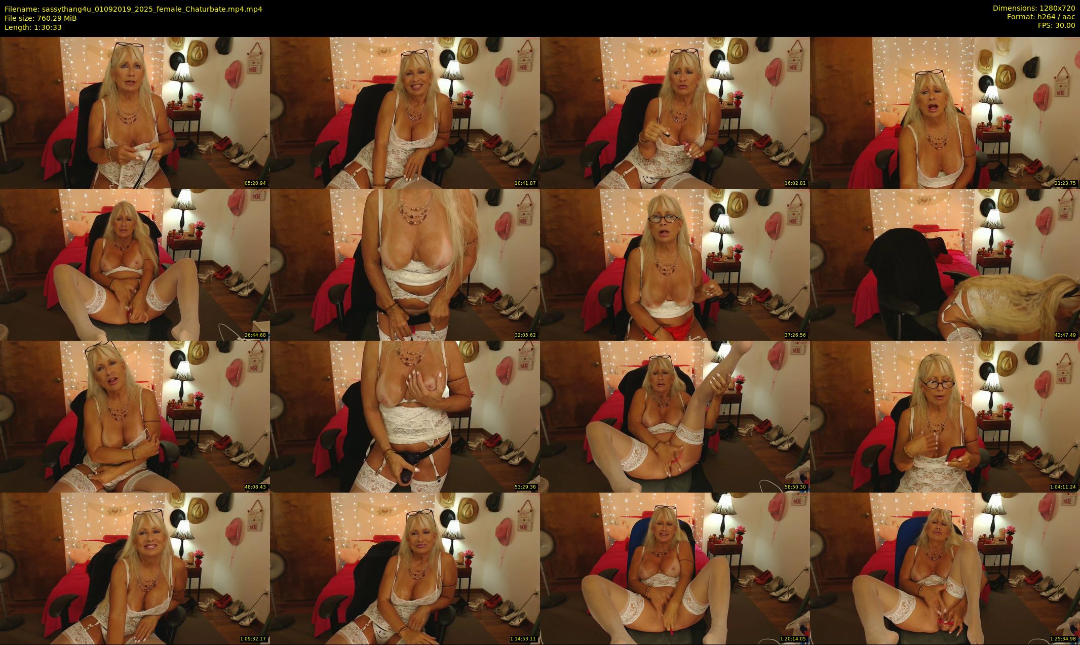 sassythang4u — 91 minute Chaturbate female cam show recording, 720p, Sep 1, 2019