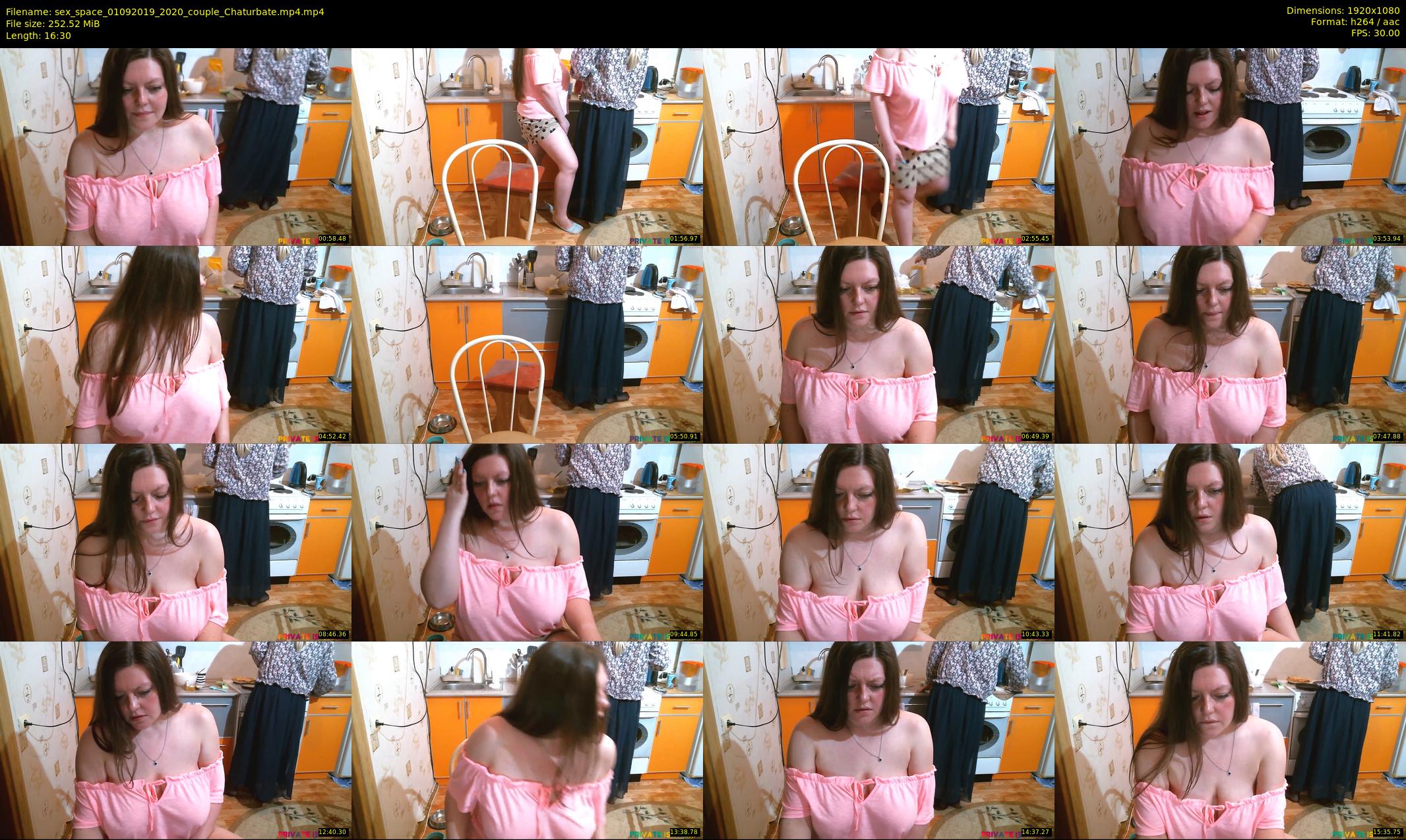 sex_space — 17 minute Chaturbate couple cam show recording, 1080p, Sep 1, 2019