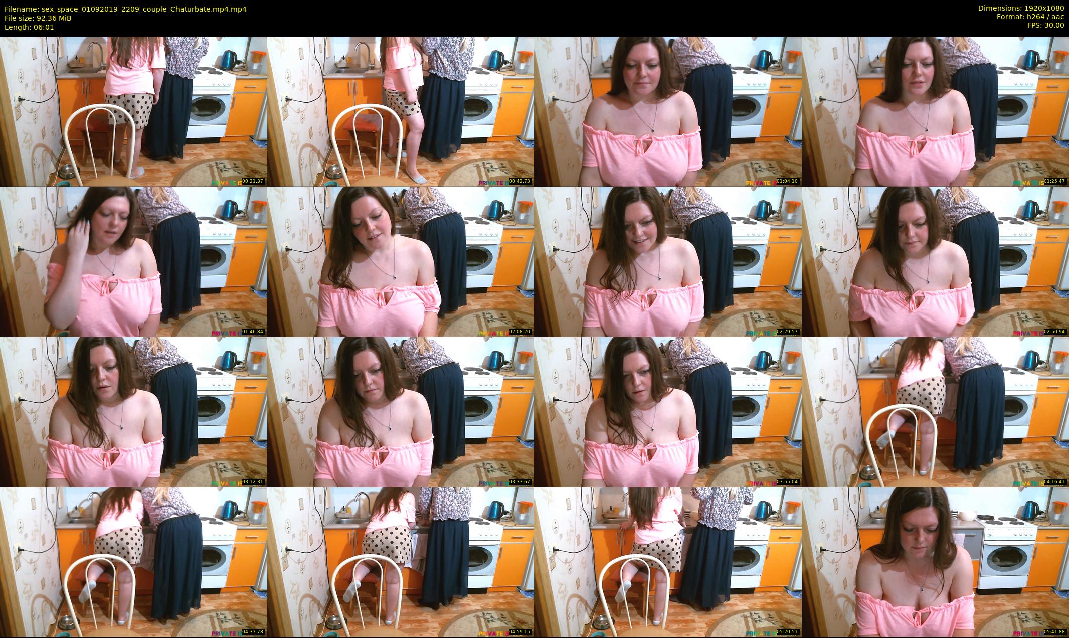 sex_space — 7 minute Chaturbate couple cam show recording, 1080p, Sep 1, 2019