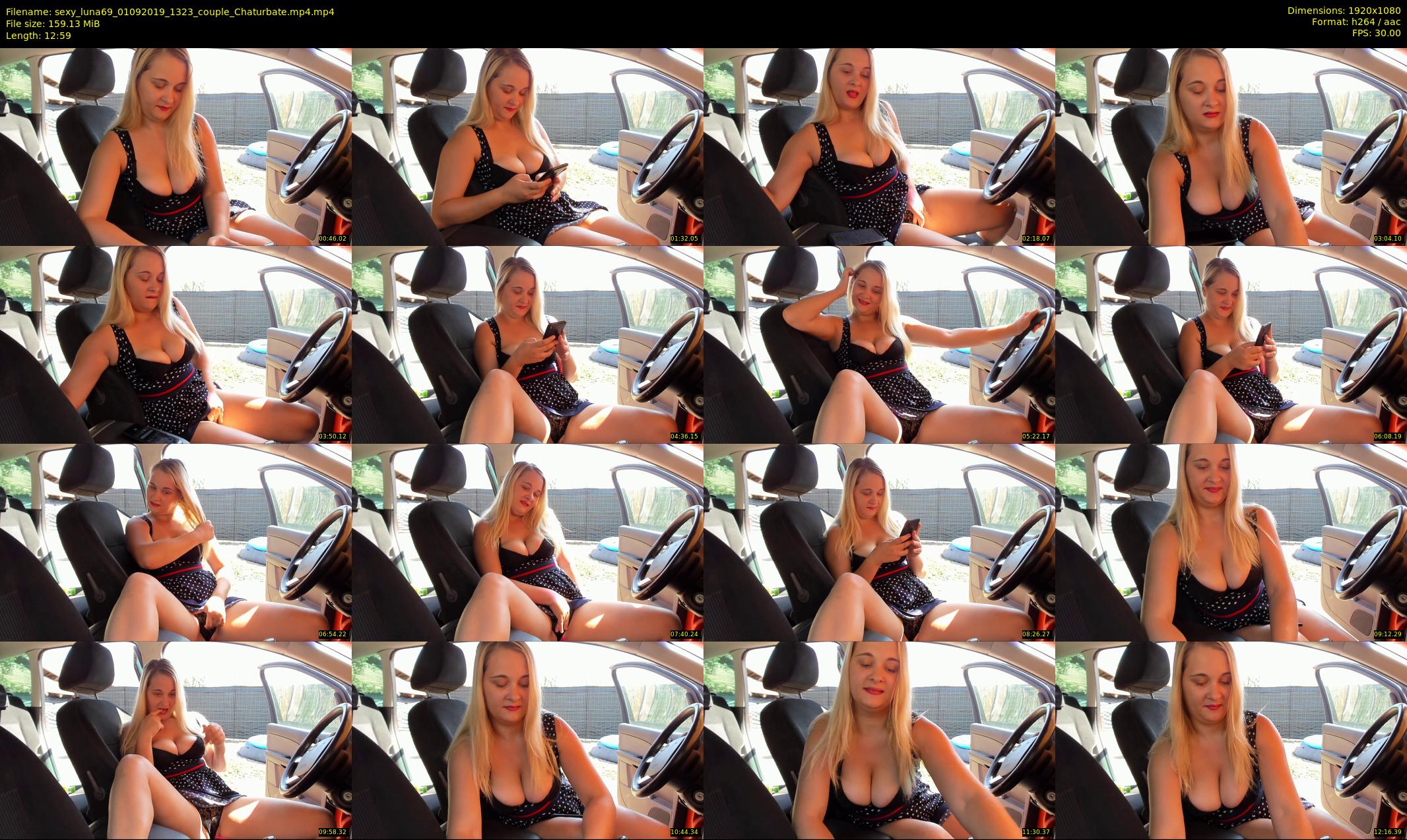 sexy_luna69 — 13 minute Chaturbate couple cam show recording, 1080p, Sep 1, 2019