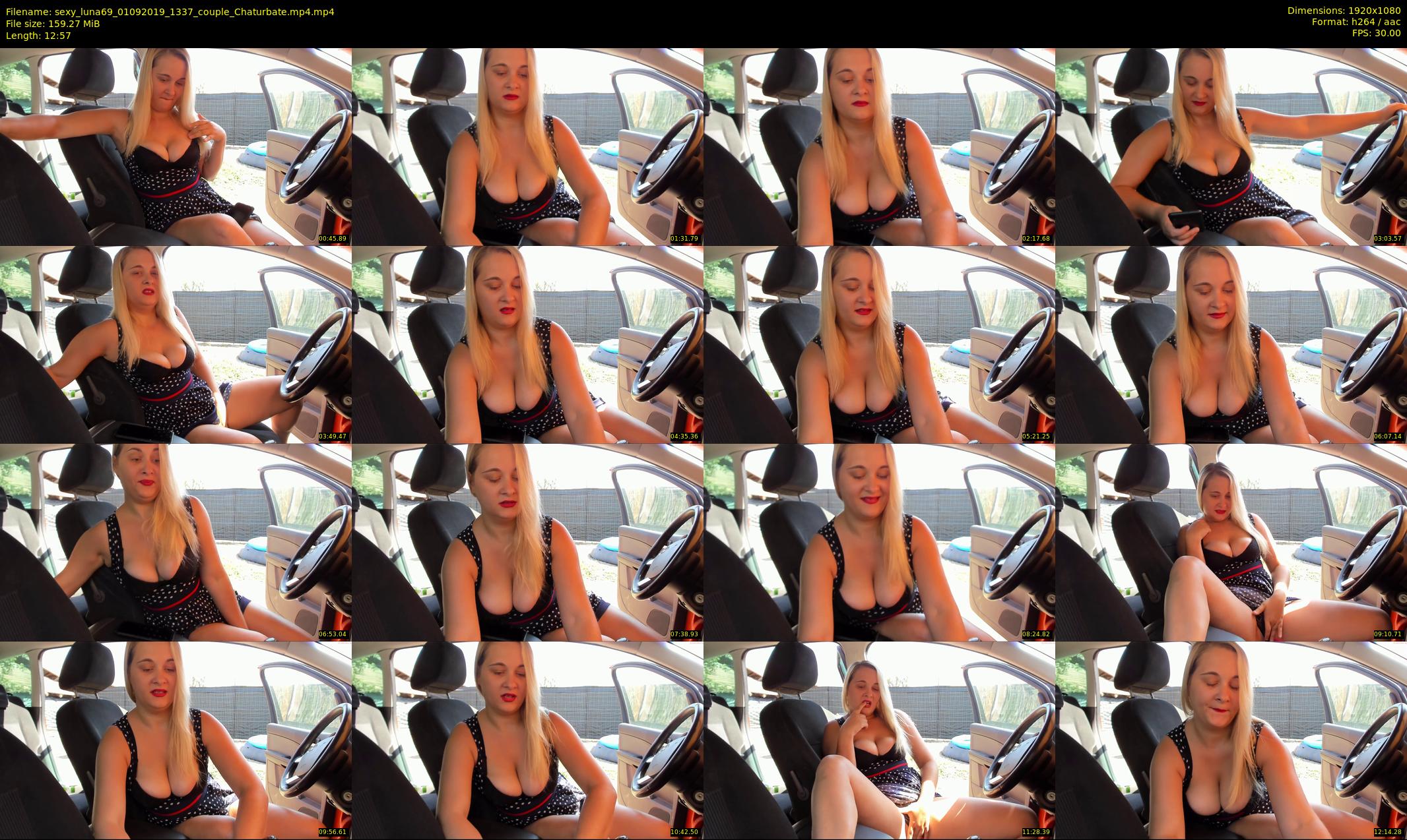 sexy_luna69 — 13 minute Chaturbate couple cam show recording, 1080p, Sep 1, 2019