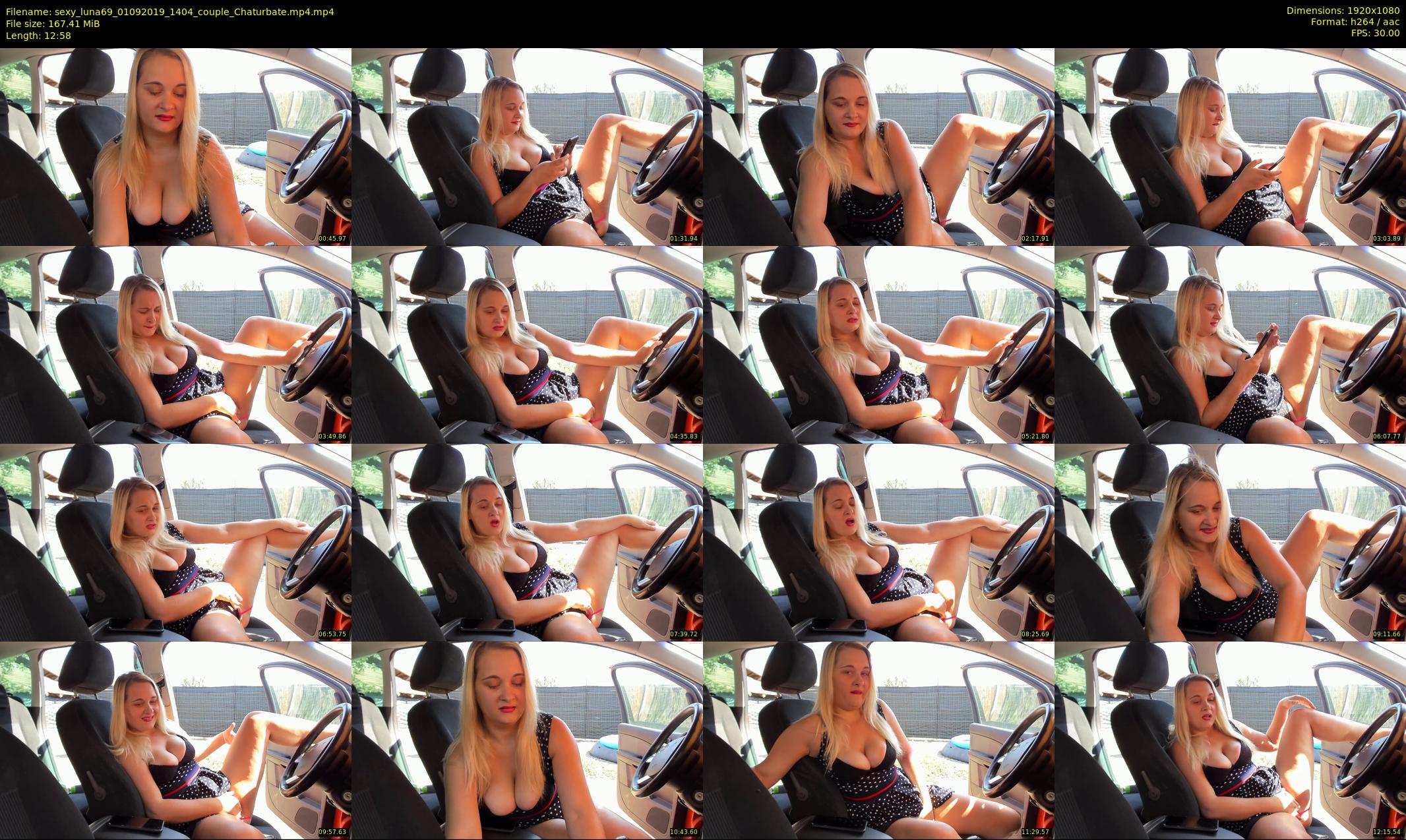sexy_luna69 — 13 minute Chaturbate couple cam show recording, 1080p, Sep 1, 2019