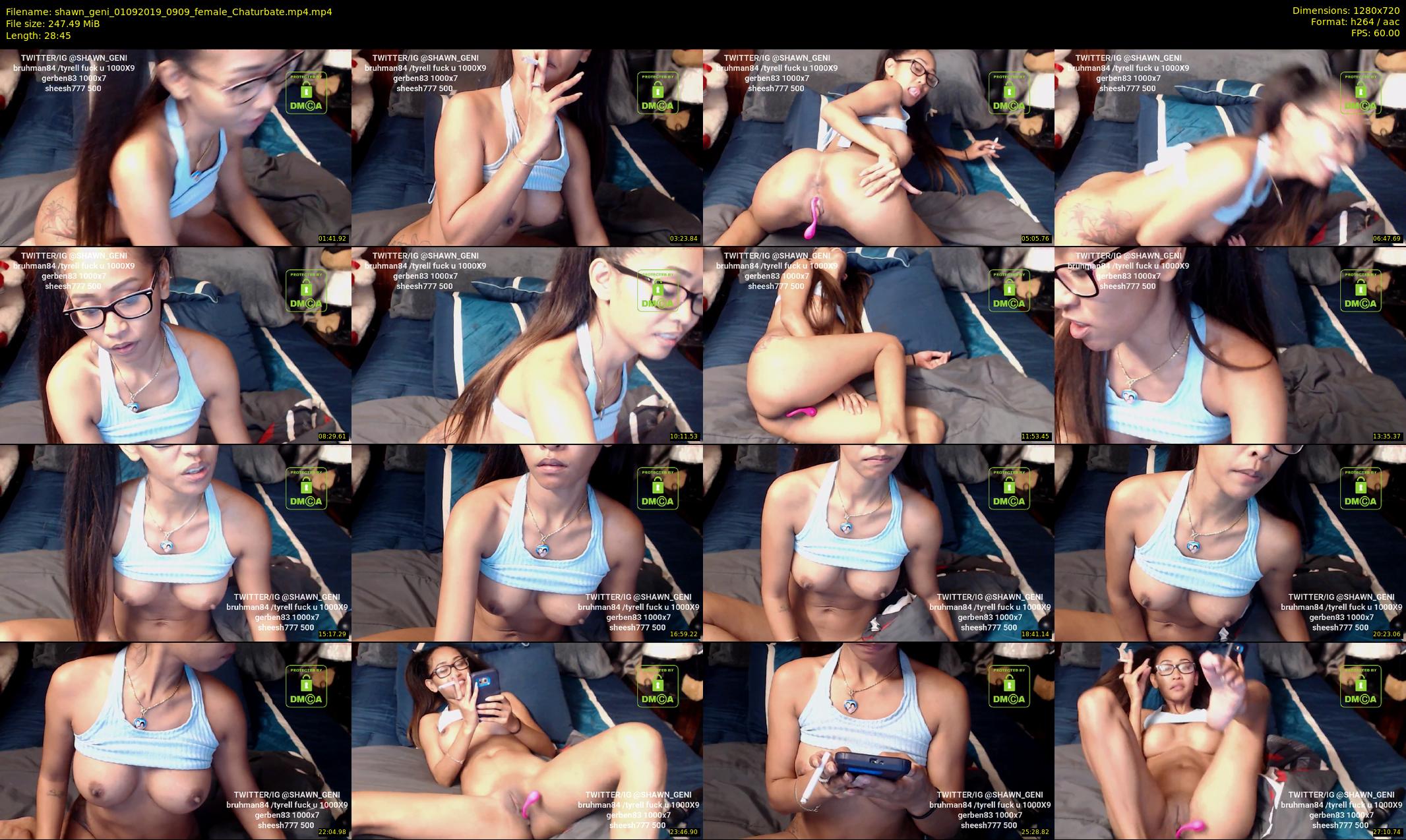 shawn_geni — 29 minute Chaturbate couple cam show recording, 720p, Sep 1, 2019
