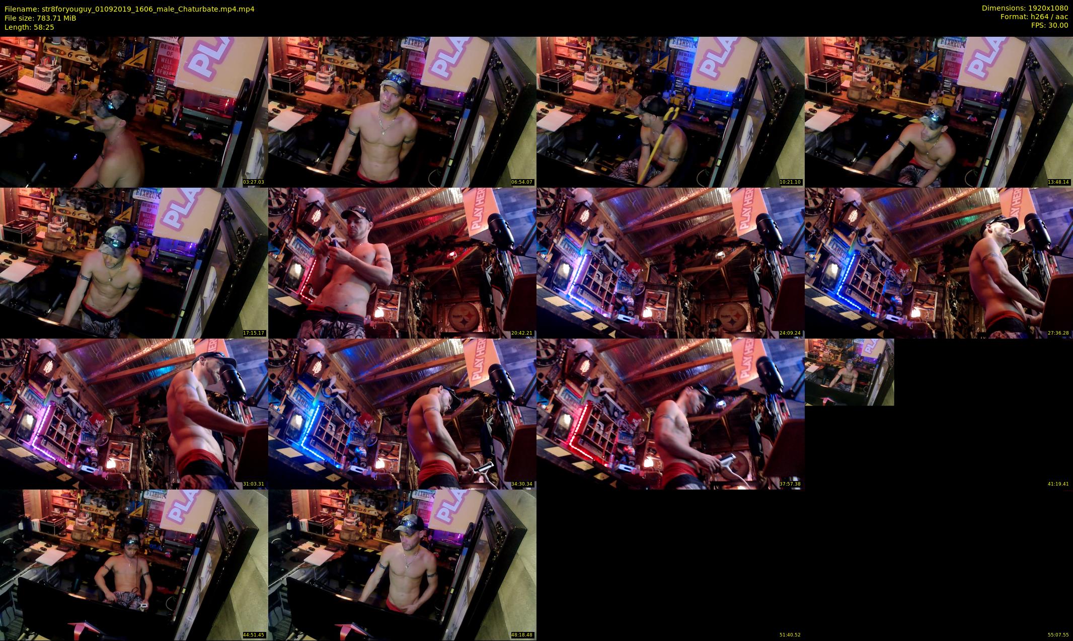 str8foryouguy — 59 minute Chaturbate male cam show recording, 1080p, Sep 1, 2019