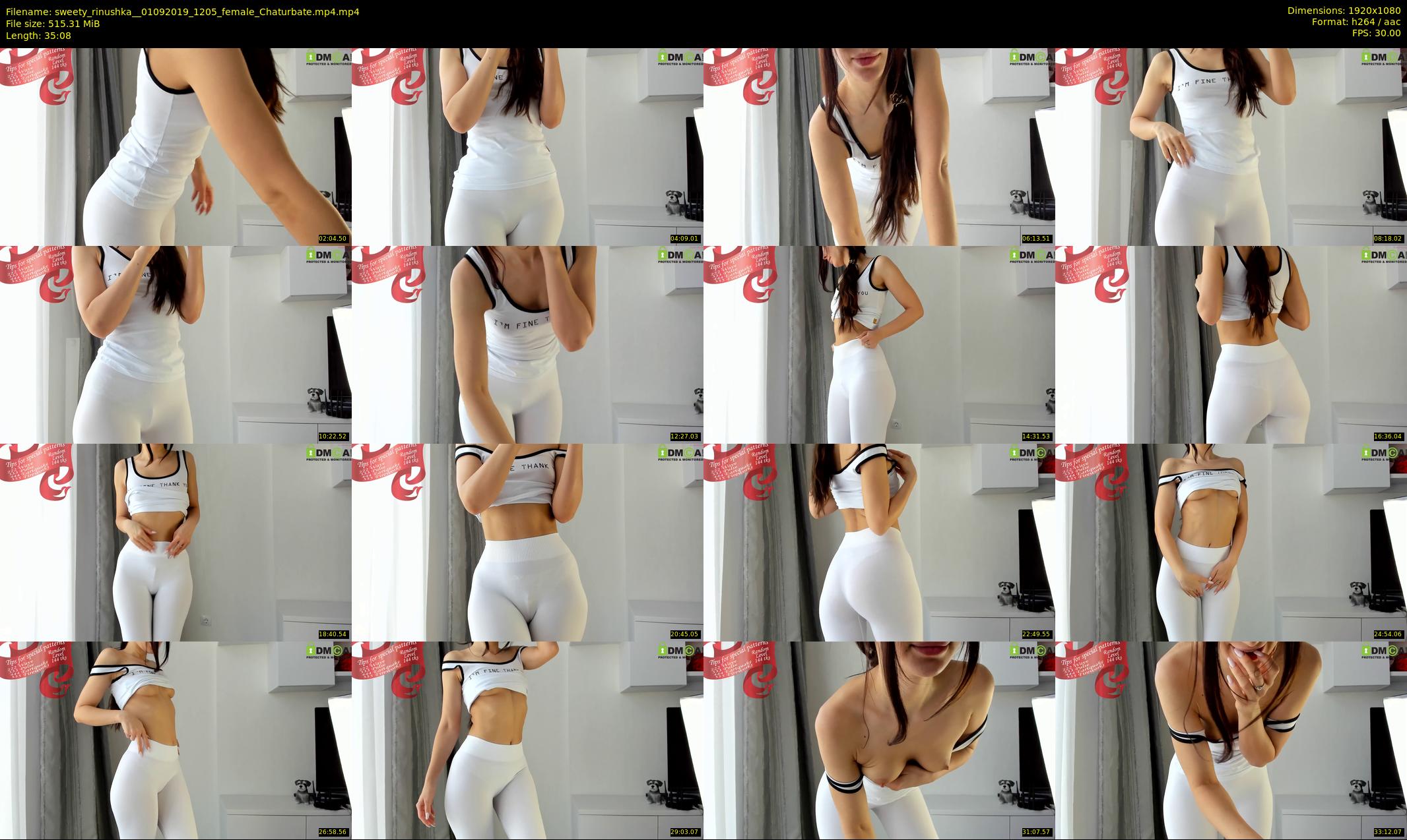 sweety_rinushka_ — 36 minute Chaturbate female cam show recording, 1080p, Sep 1, 2019