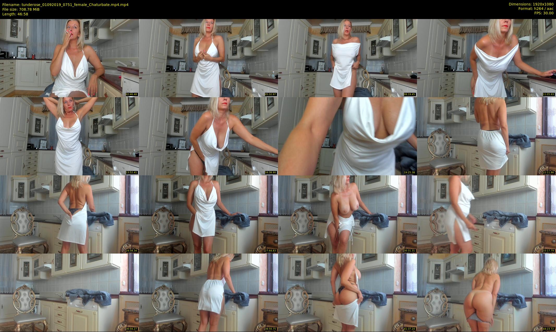 tunderose — 47 minute Chaturbate female cam show recording, 1080p, Sep 1, 2019