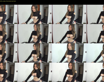 xhxoxtxsxex — 5 minute Chaturbate couple cam show recording, 720p, Sep 1, 2019