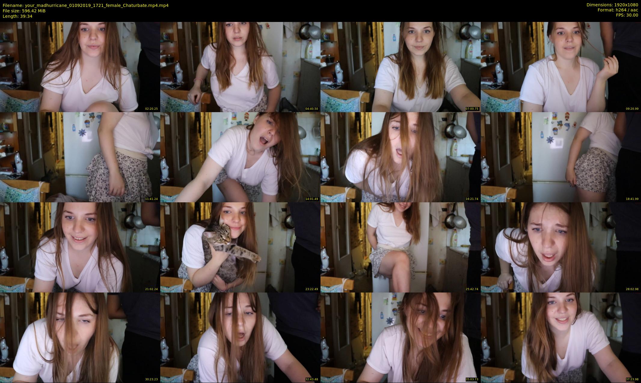 your_madhurricane — 40 minute Chaturbate female cam show recording, 1080p, Sep 1, 2019