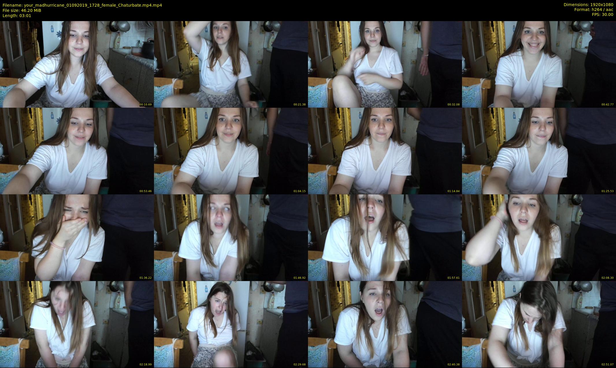 your_madhurricane — 4 minute Chaturbate female cam show recording, 1080p, Sep 1, 2019