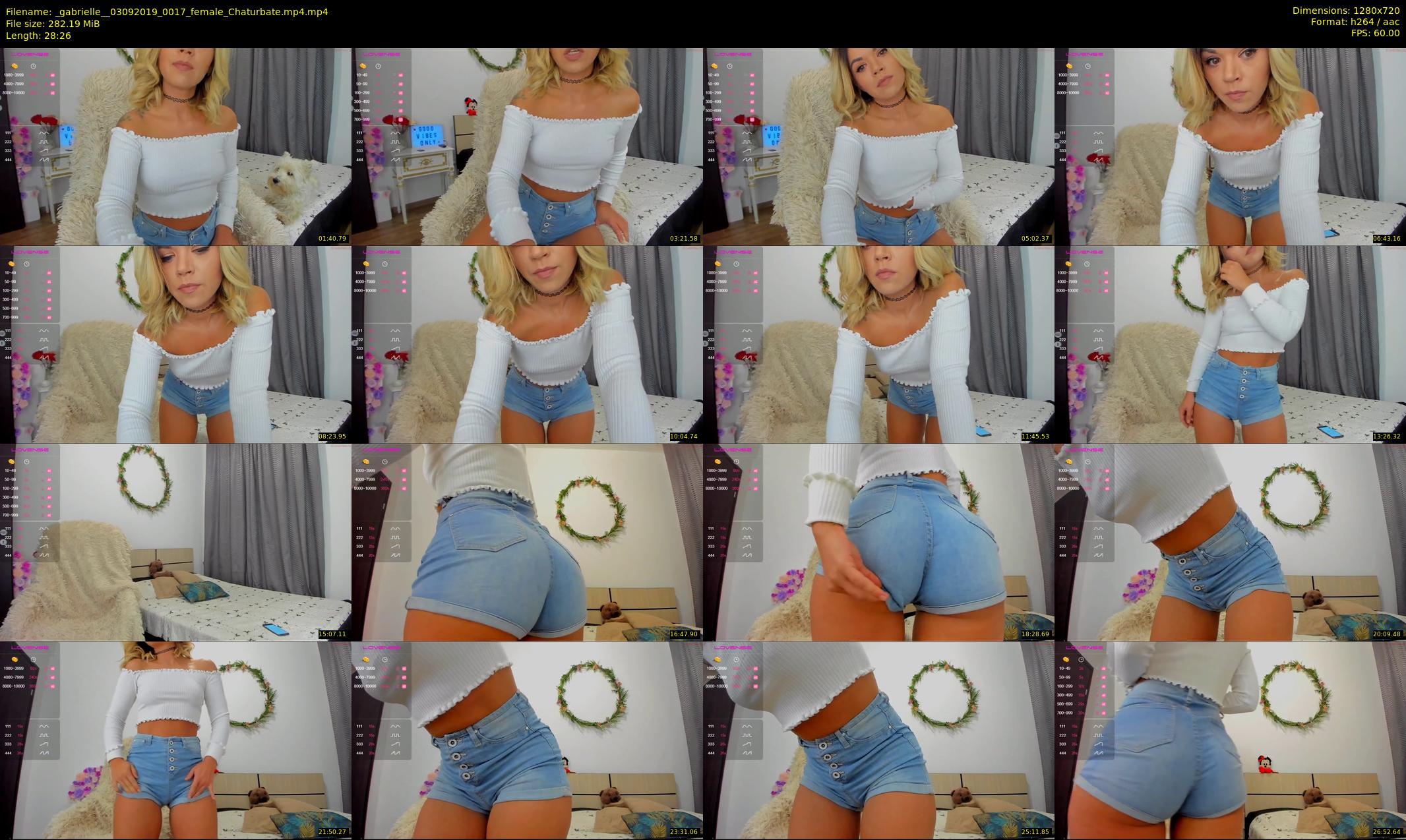 _gabrielle_ — 29 minute Chaturbate female cam show recording, 720p, Sep 3, 2019