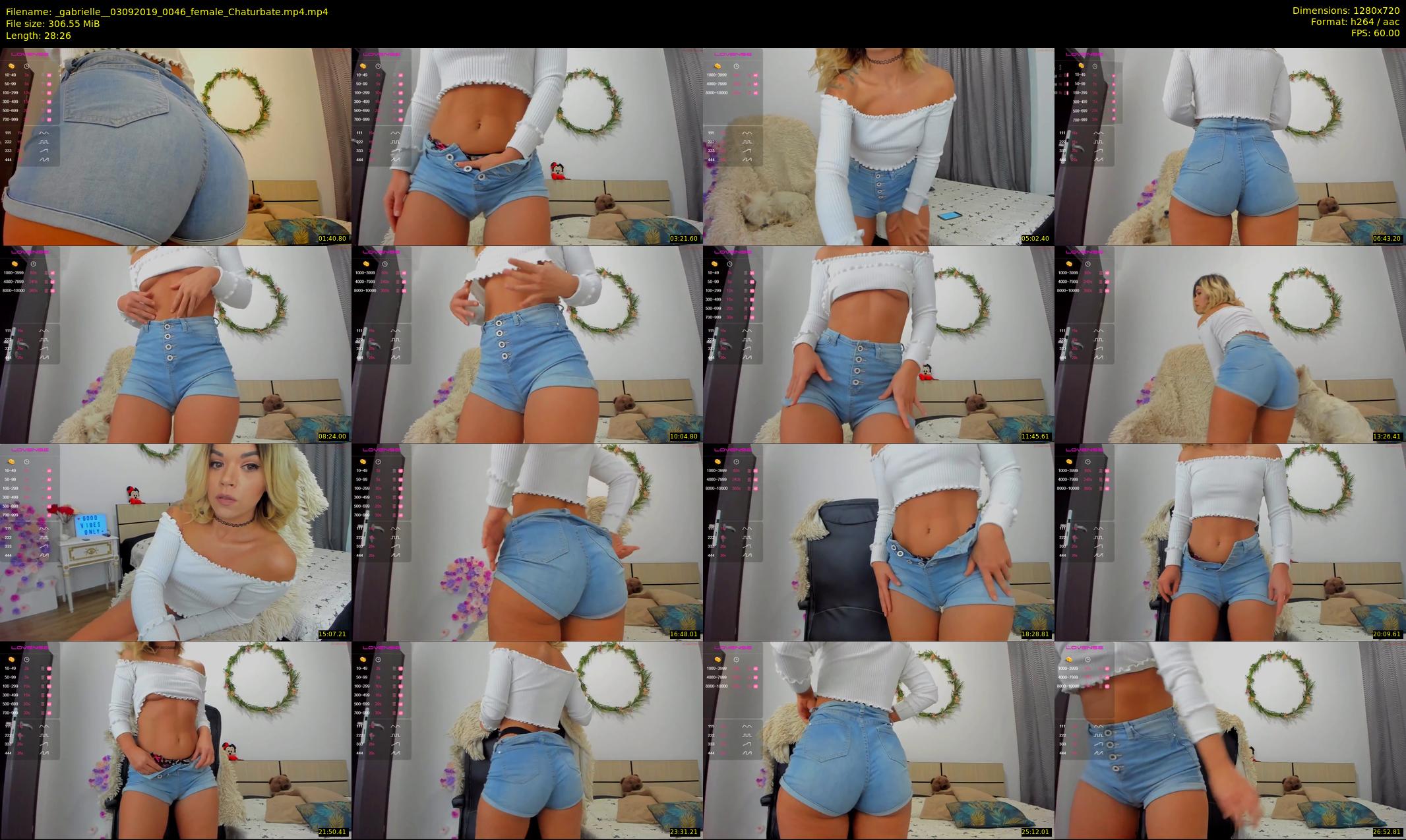 _gabrielle_ — 29 minute Chaturbate female cam show recording, 720p, Sep 3, 2019