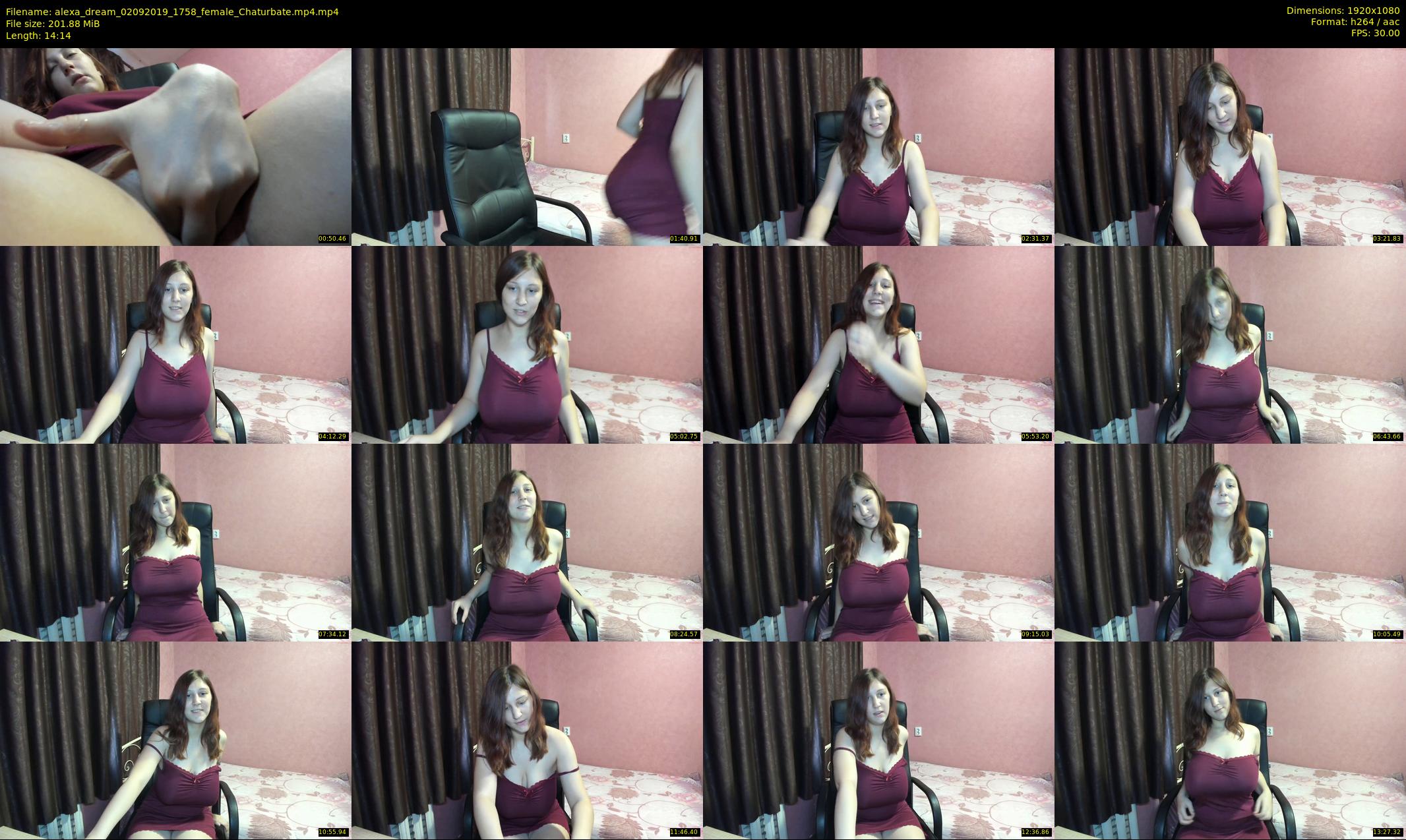 alexa_dream — 15 minute Chaturbate female cam show recording, 1080p, Sep 2, 2019