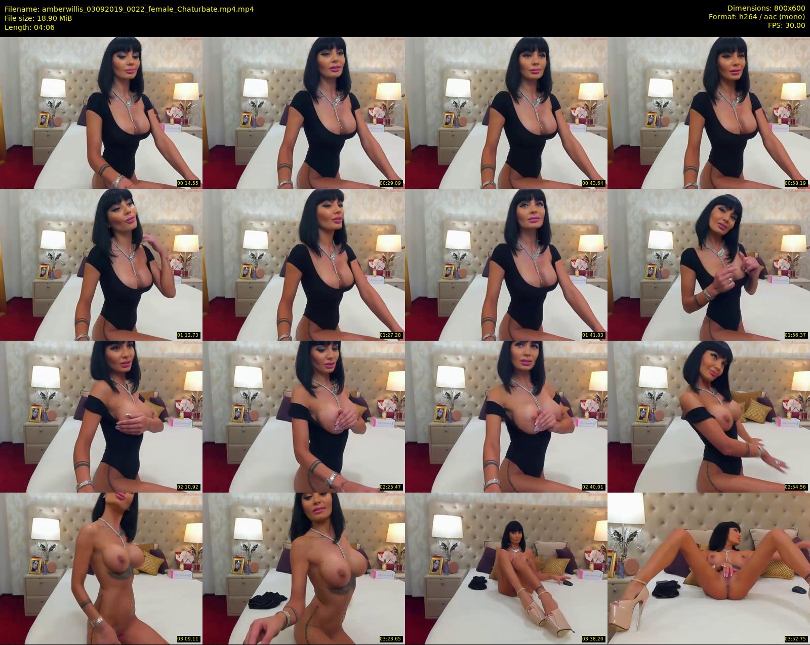 amberwillis — 5 minute Chaturbate female cam show recording, 480p, Sep 3, 2019