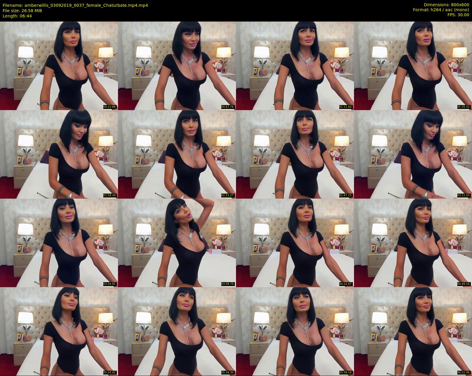 amberwillis — 7 minute Chaturbate female cam show recording, 480p, Sep 3, 2019