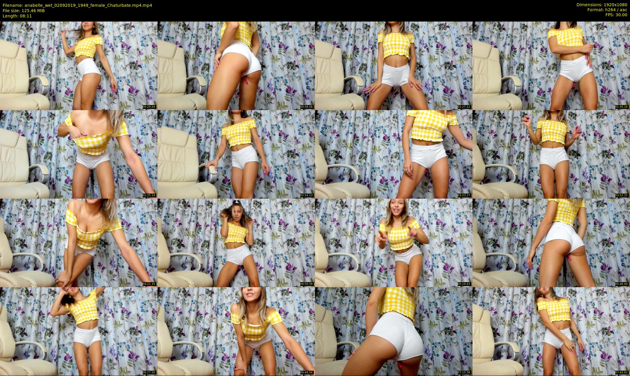 anabelle_wet — 9 minute Chaturbate female cam show recording, 1080p, Sep 2, 2019