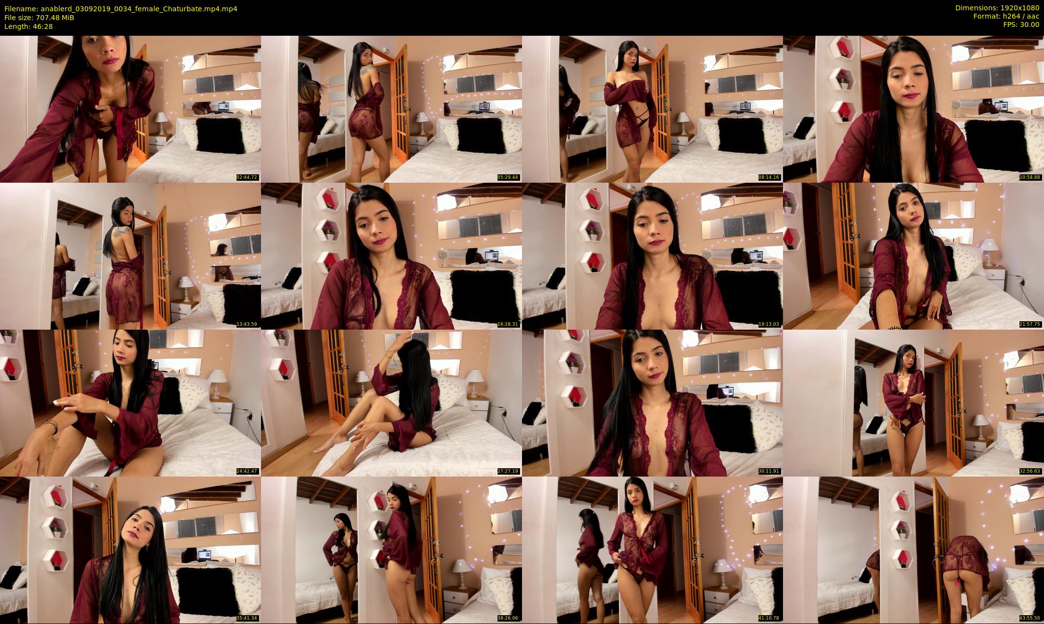 anablerd — 47 minute Chaturbate female cam show recording, 1080p, Sep 3, 2019