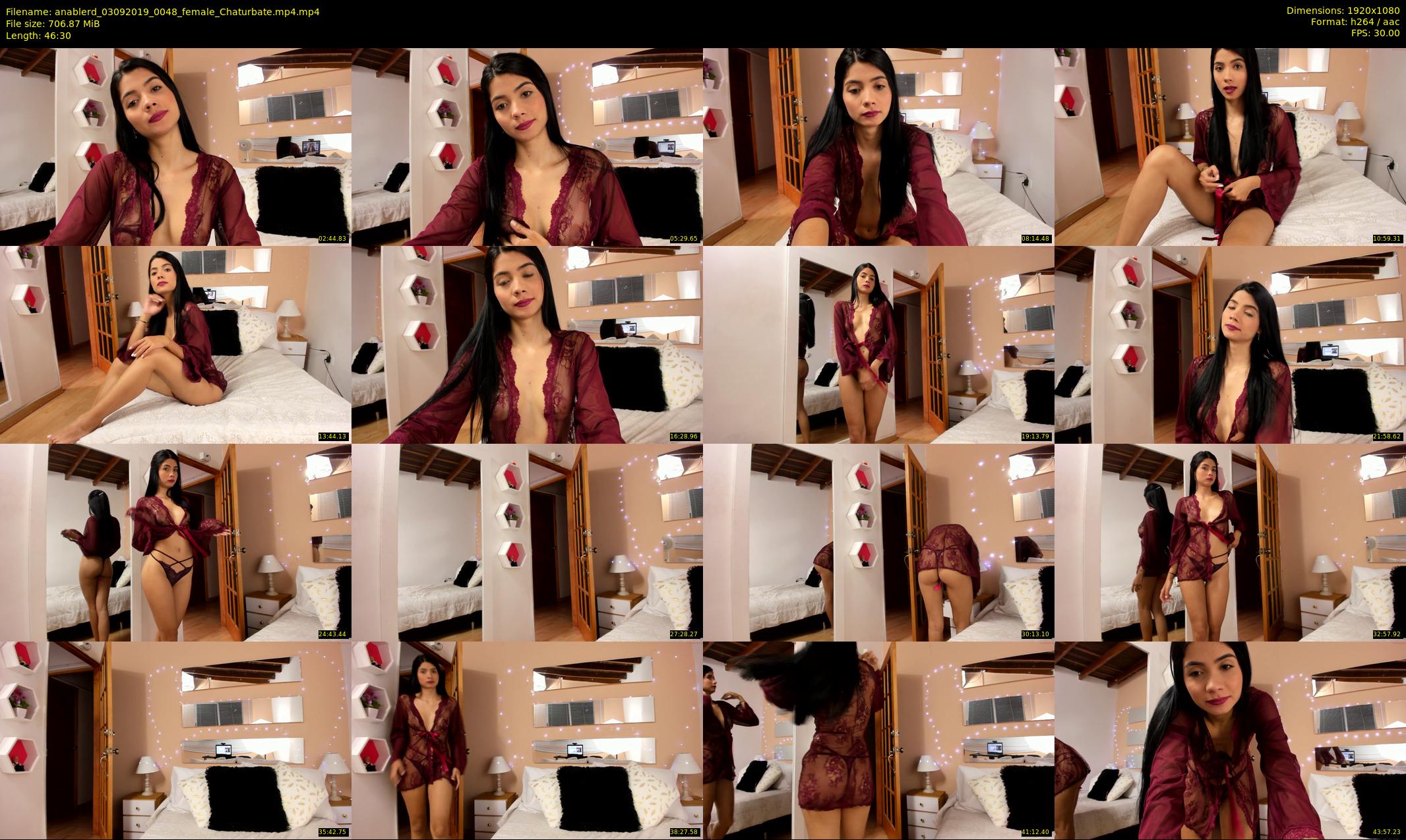 anablerd — 47 minute Chaturbate female cam show recording, 1080p, Sep 3, 2019