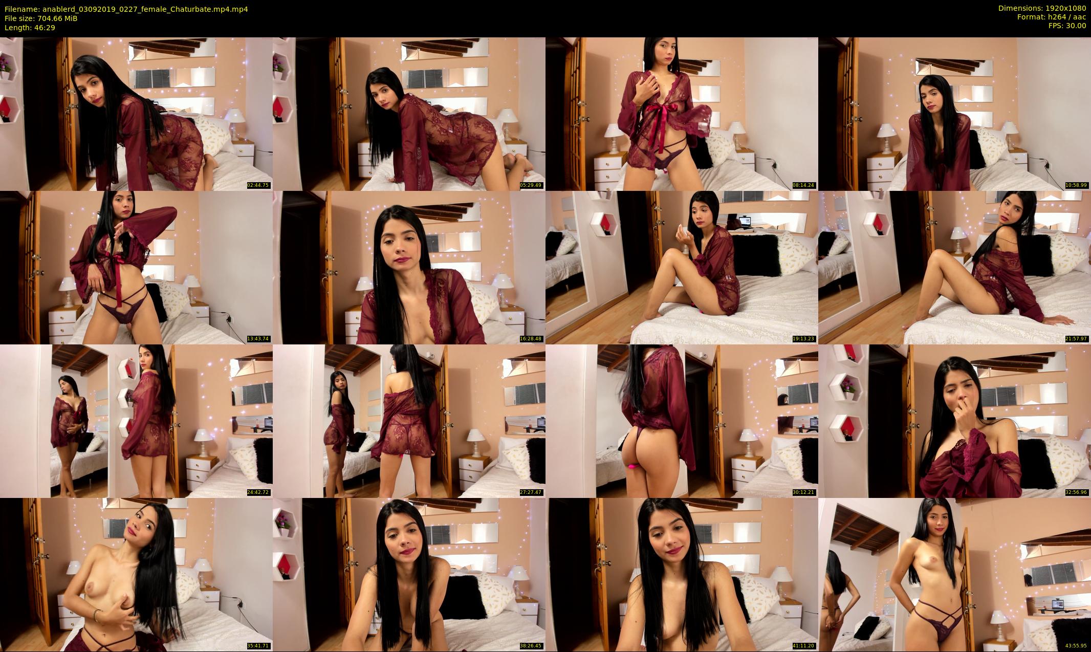 anablerd — 47 minute Chaturbate female cam show recording, 1080p, Sep 3, 2019