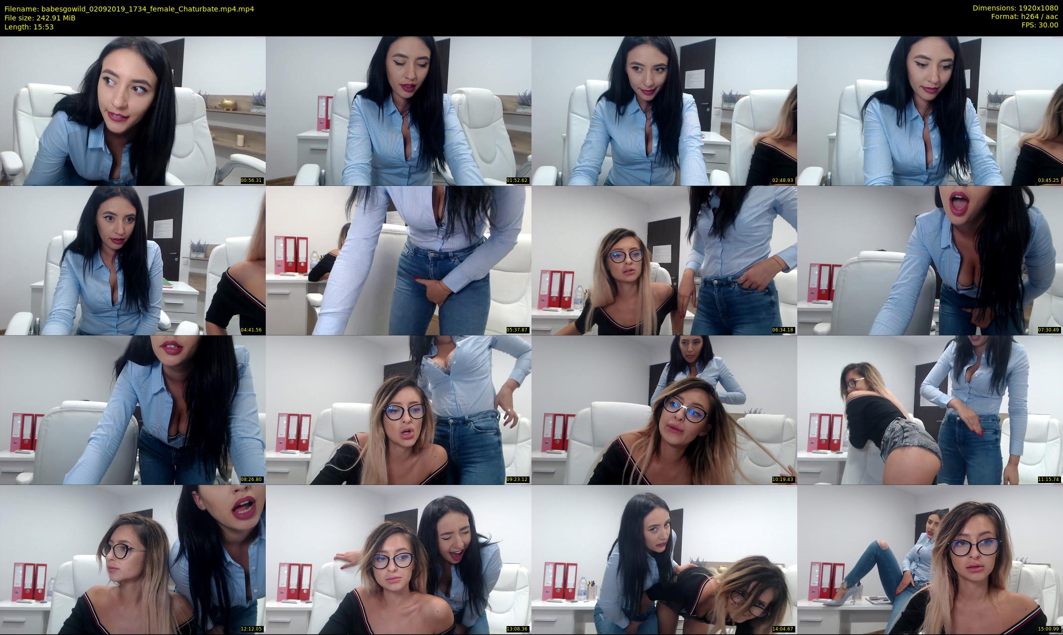 babesgowild — 16 minute Chaturbate couple cam show recording, 1080p, Sep 2, 2019