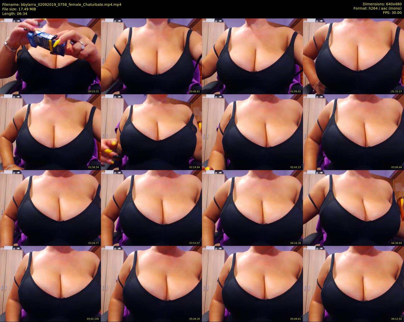 bbylarra — 7 minute Chaturbate couple cam show recording, 480p, Sep 2, 2019