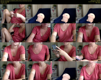 blondieslutt — 17 minute Chaturbate female cam show recording, 480p, Sep 3, 2019