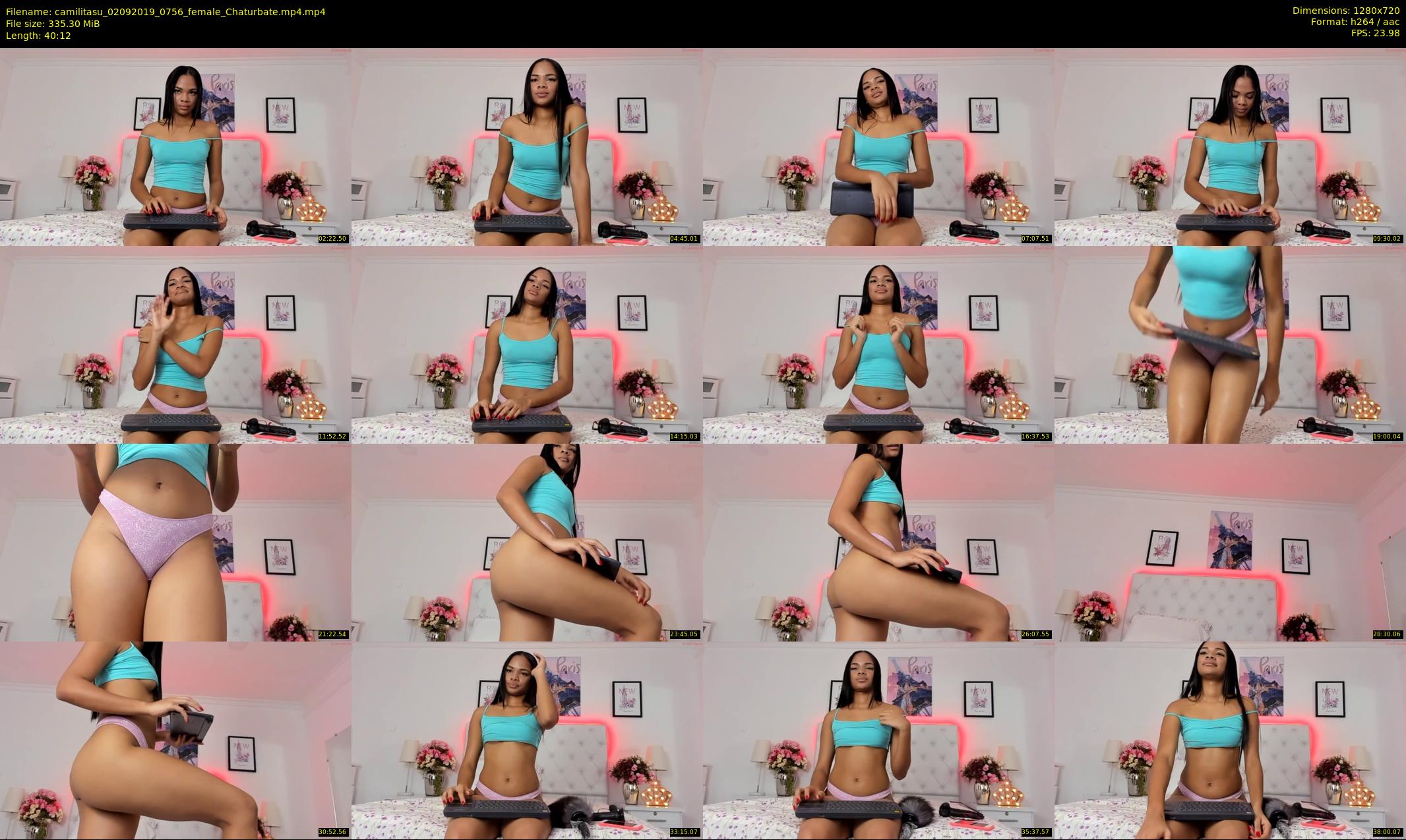 camilitasu — 41 minute Chaturbate female cam show recording, 720p, Sep 2, 2019