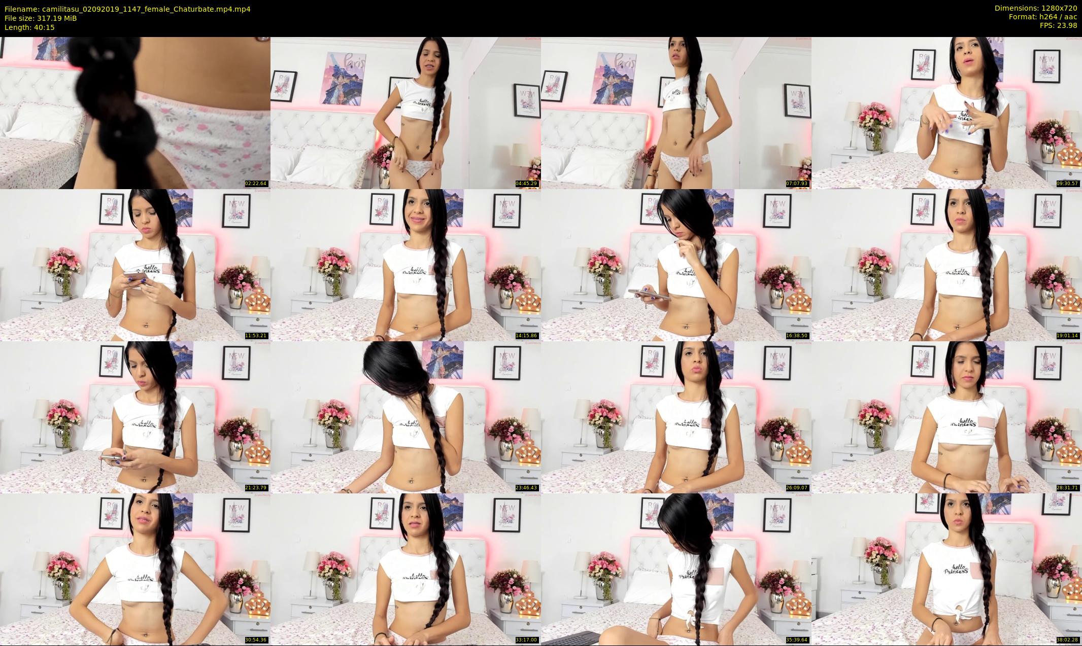 camilitasu — 41 minute Chaturbate female cam show recording, 720p, Sep 2, 2019
