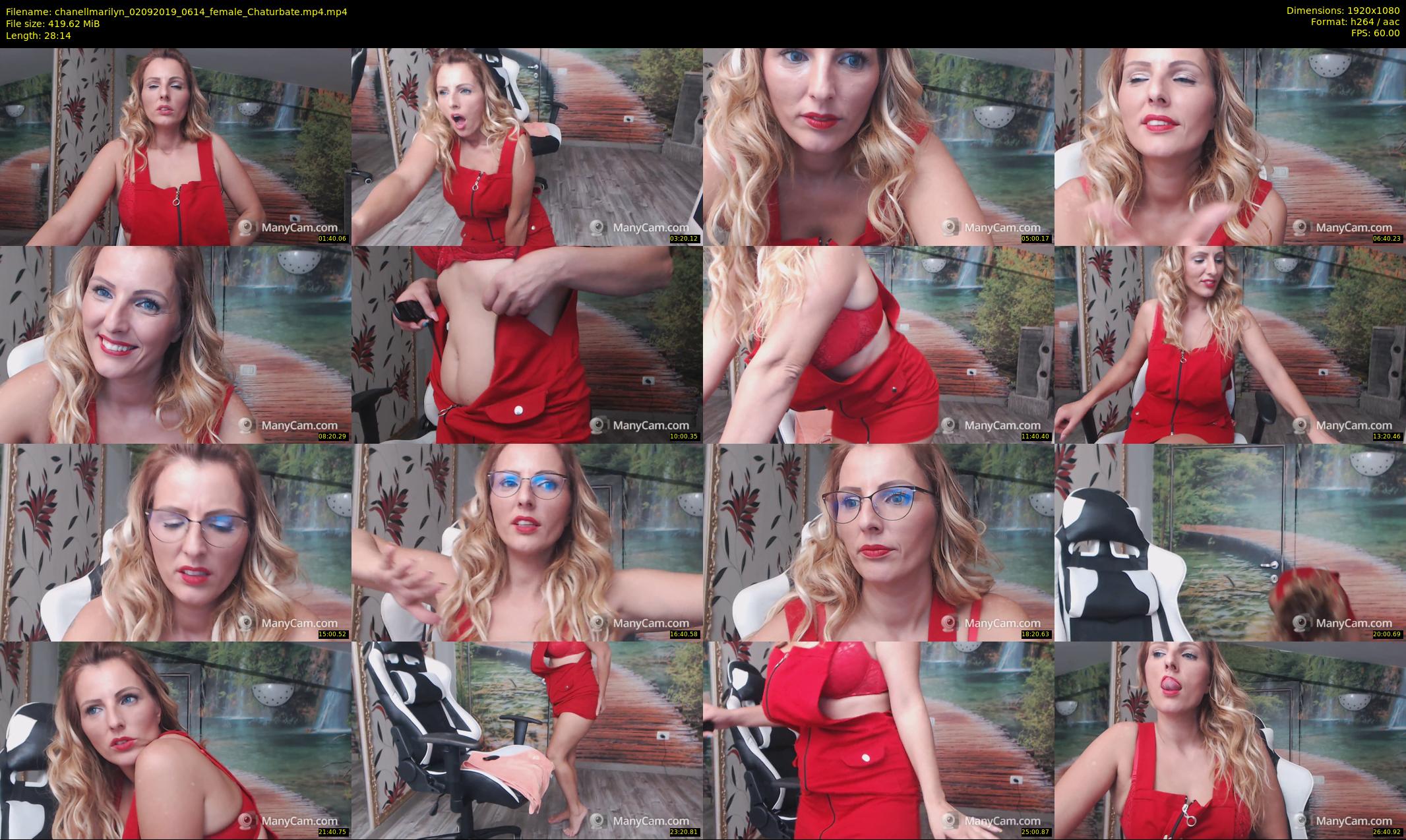 chanellmarilyn — 29 minute Chaturbate female cam show recording, 1080p, Sep 2, 2019