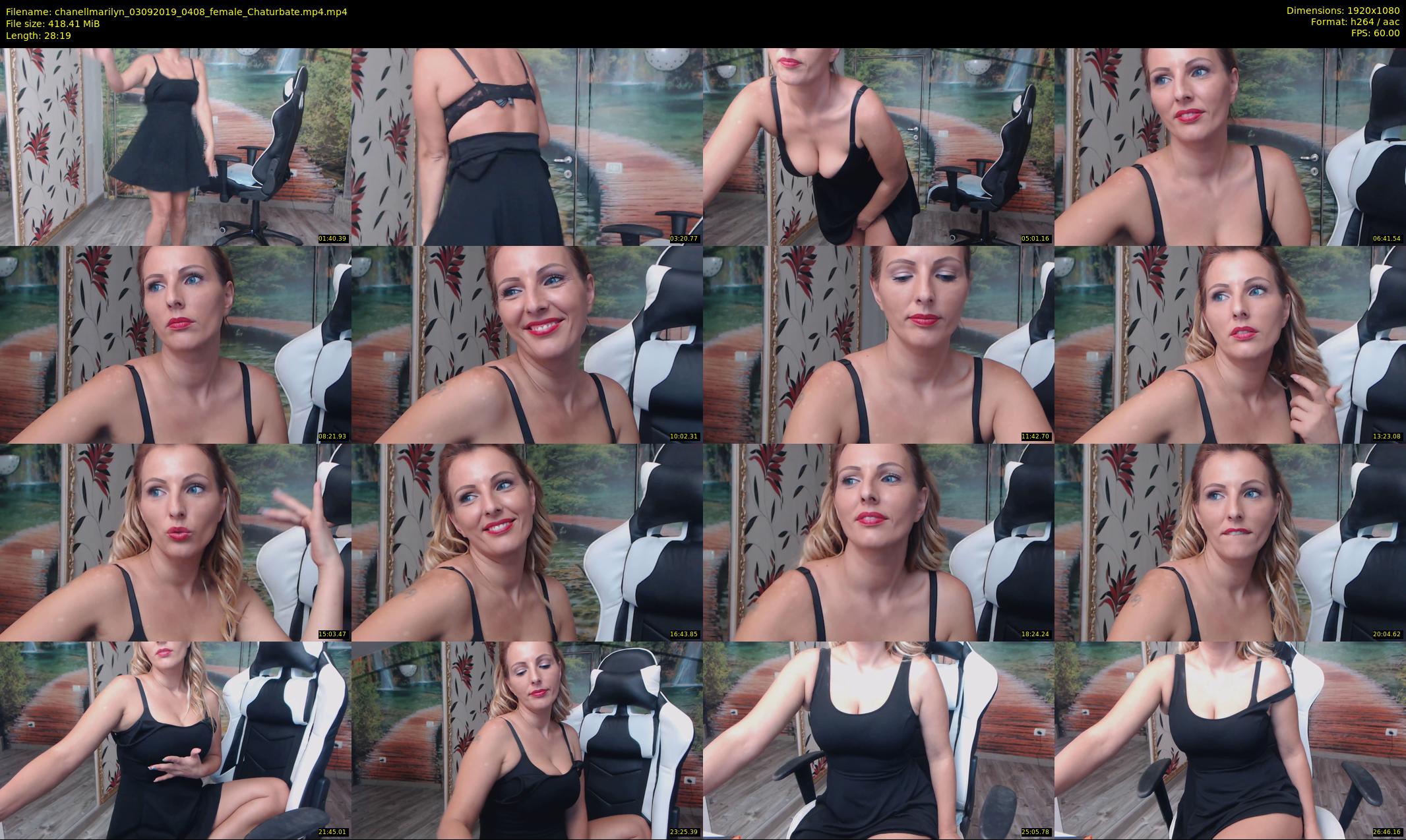 chanellmarilyn — 29 minute Chaturbate female cam show recording, 1080p, Sep 3, 2019