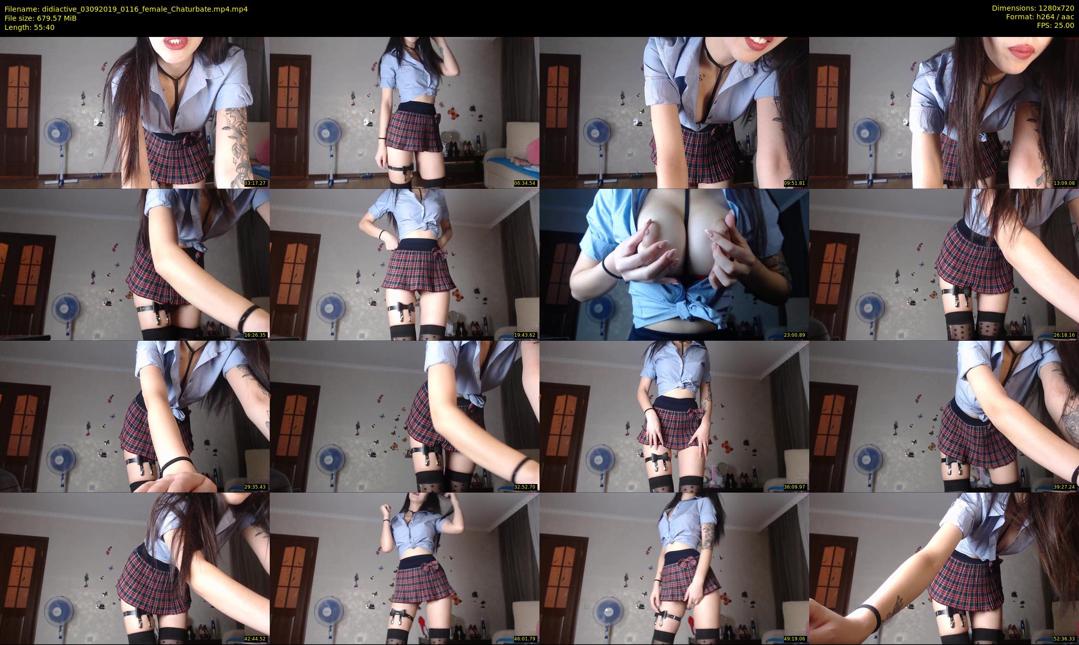 didiactive — 56 minute Chaturbate female cam show recording, 720p, Sep 3, 2019