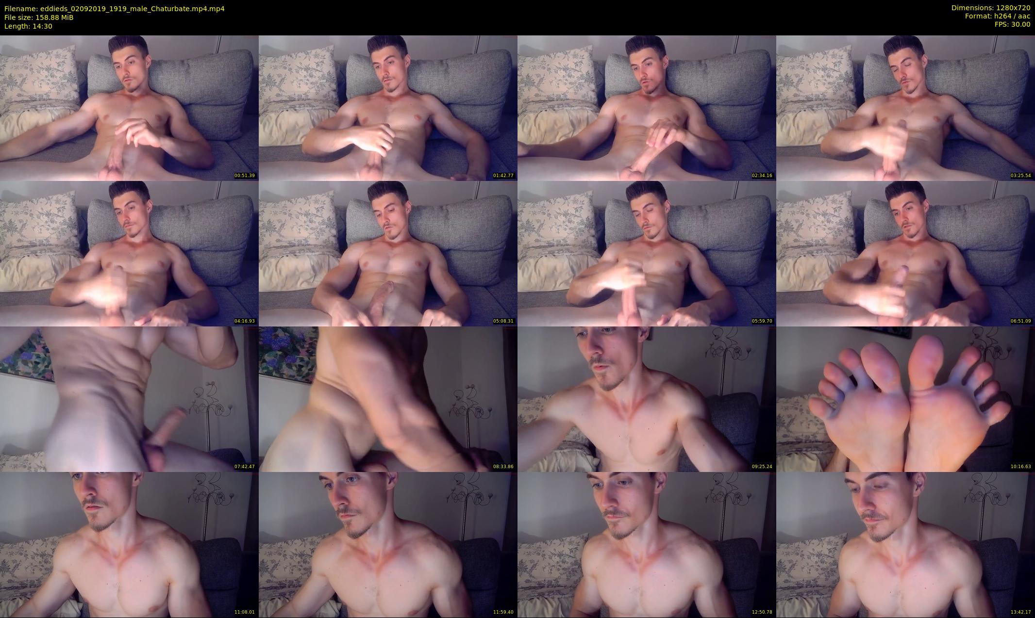 eddieds — 15 minute Chaturbate male cam show recording, 720p, Sep 2, 2019