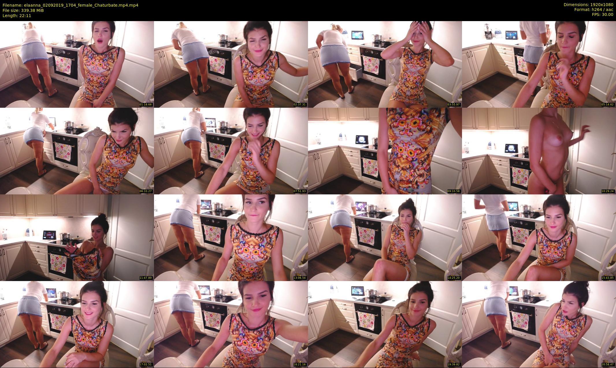 elaanna — 23 minute Chaturbate female cam show recording, 1080p, Sep 2, 2019