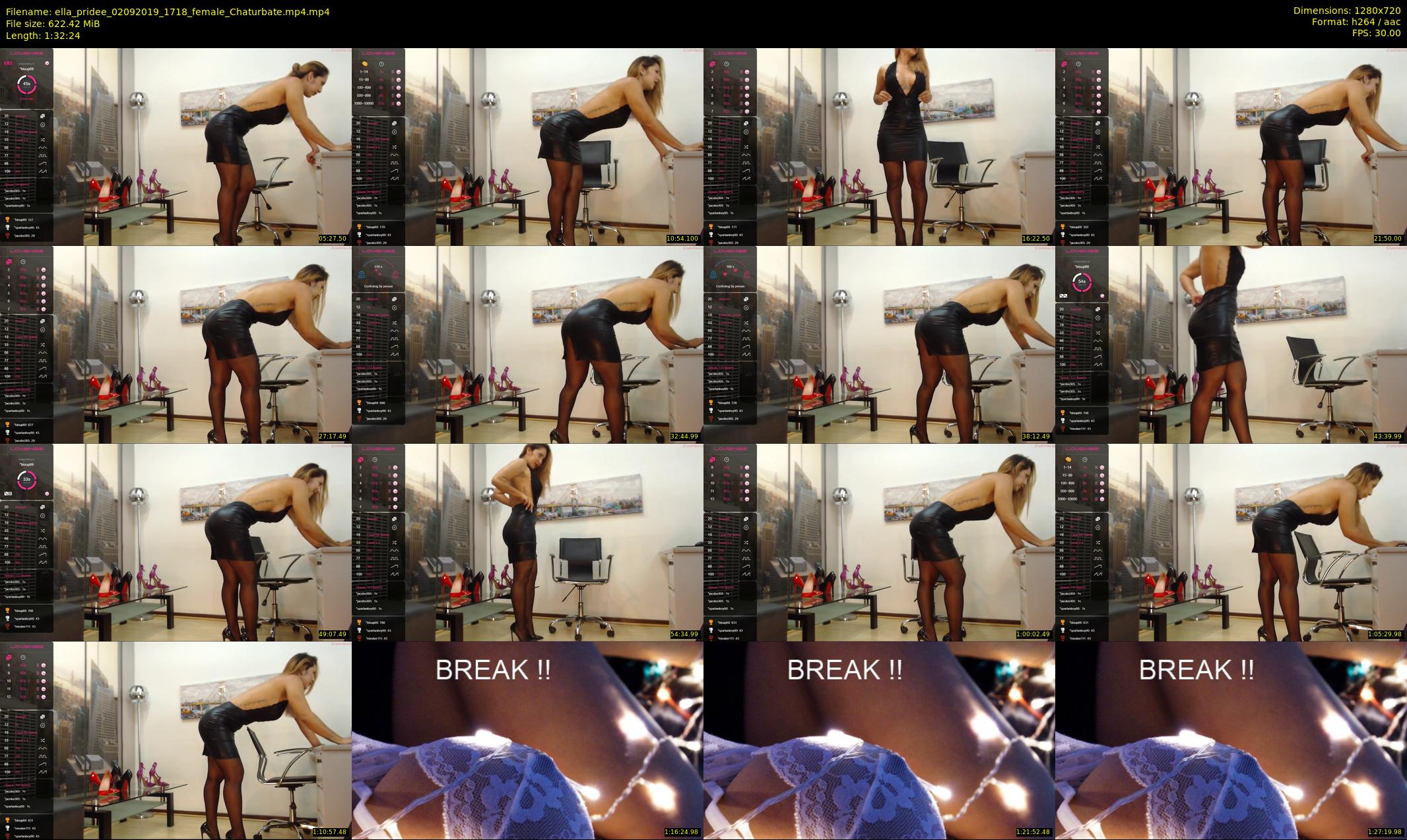 ella_pridee — 93 minute Chaturbate female cam show recording, 720p, Sep 2, 2019