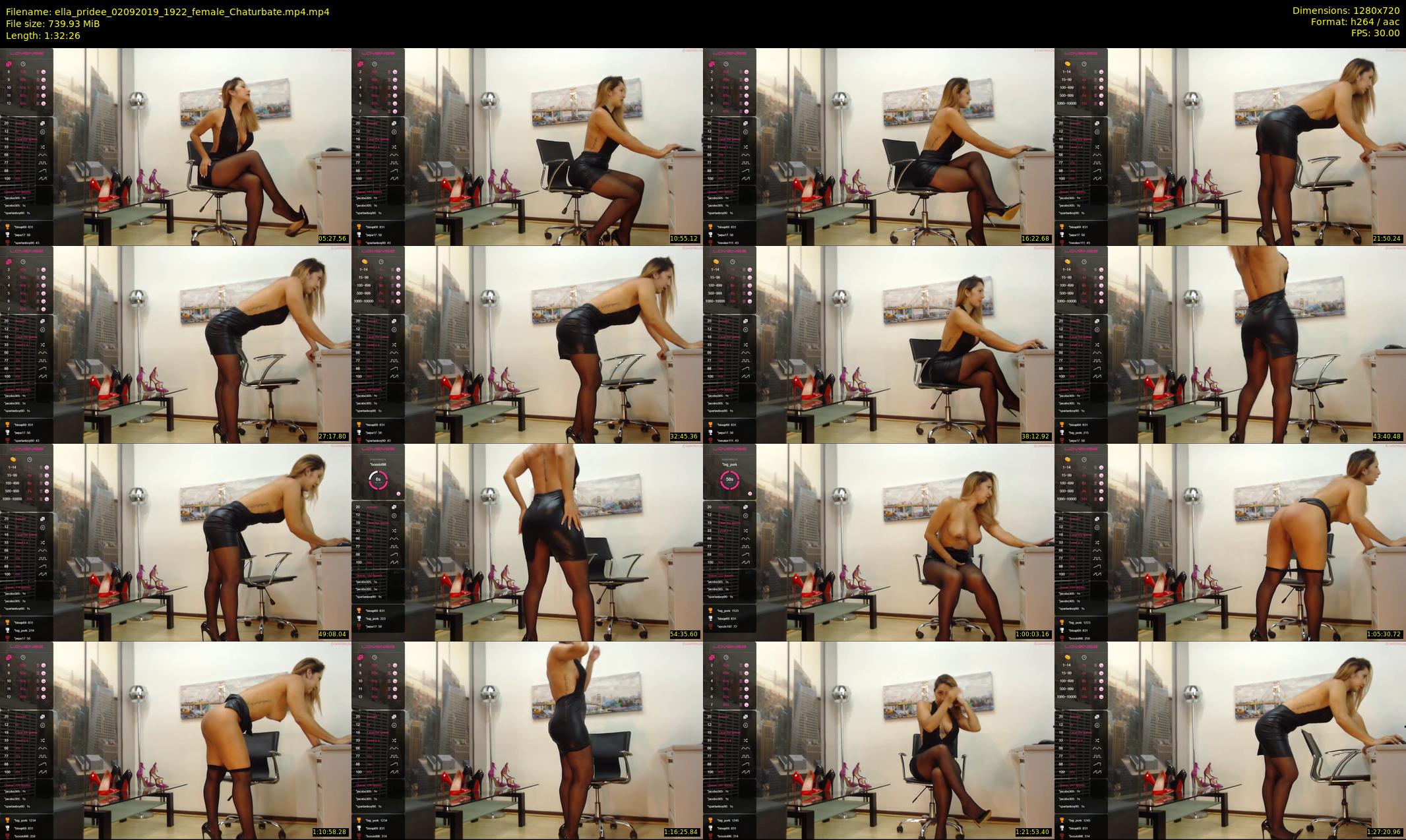 ella_pridee — 93 minute Chaturbate female cam show recording, 720p, Sep 2, 2019