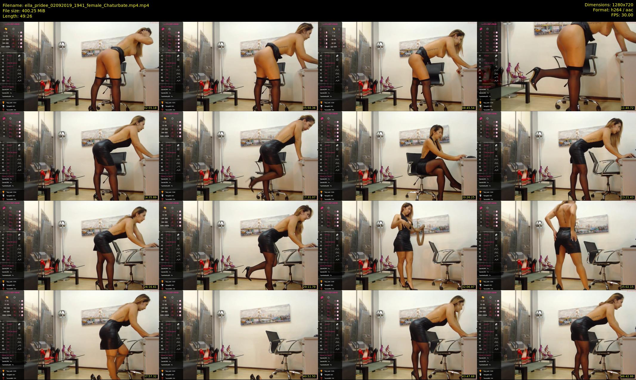 ella_pridee — 50 minute Chaturbate female cam show recording, 720p, Sep 2, 2019