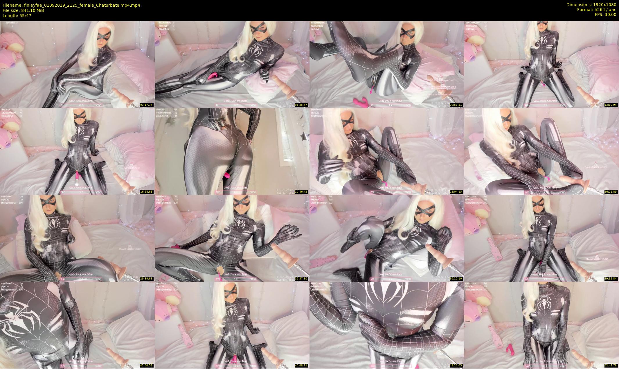 finleyfae — 56 minute Chaturbate female cam show recording, 1080p, Sep 1, 2019