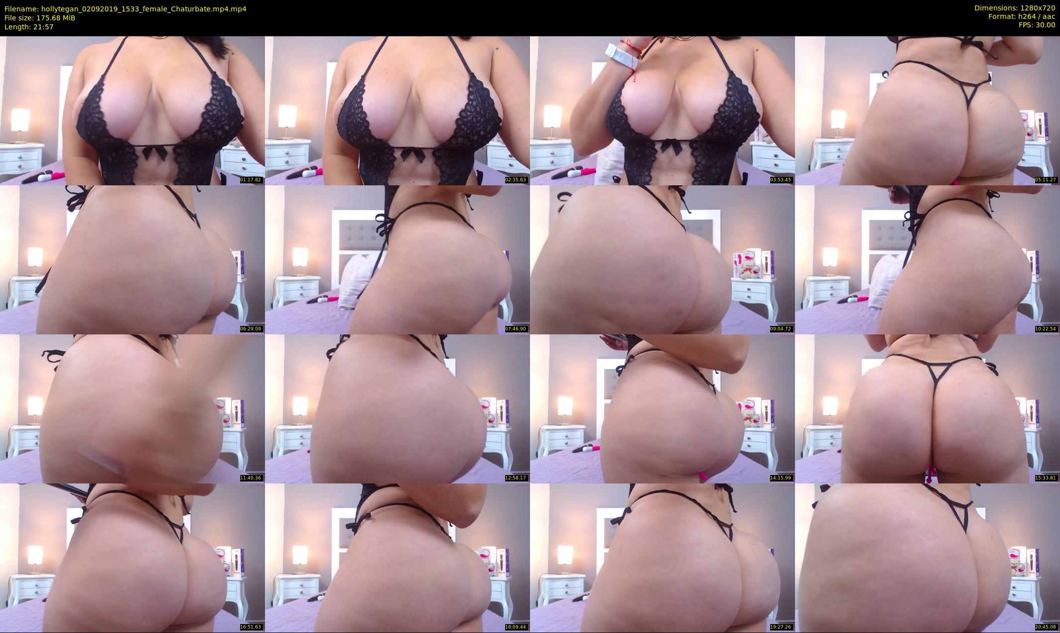 hollytegan — 22 minute Chaturbate female cam show recording, 720p, Sep 2, 2019
