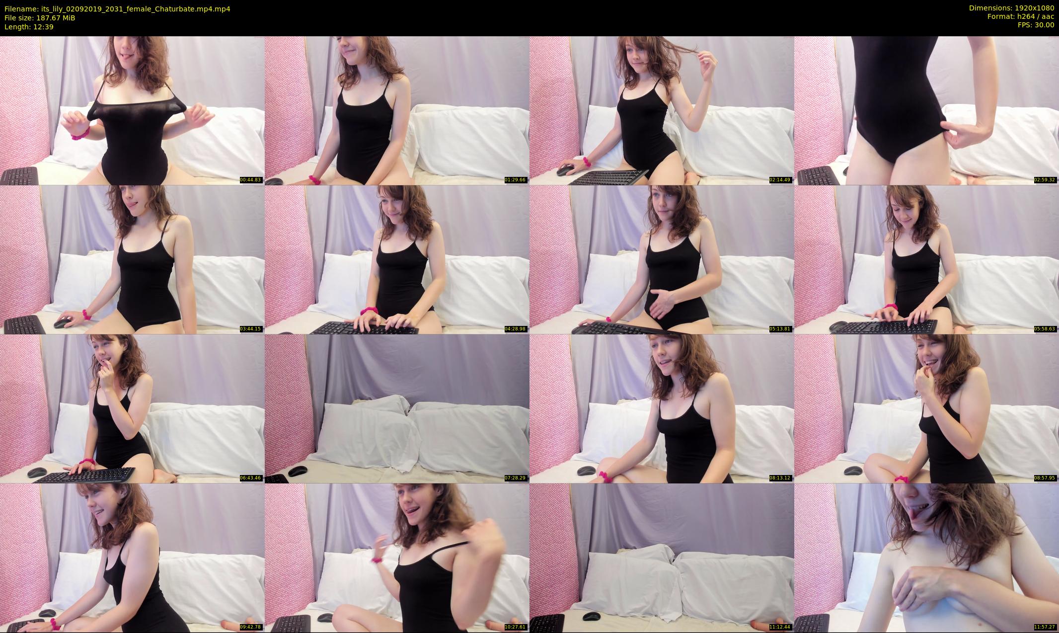 its_lily — 13 minute Chaturbate female cam show recording, 1080p, Sep 2, 2019
