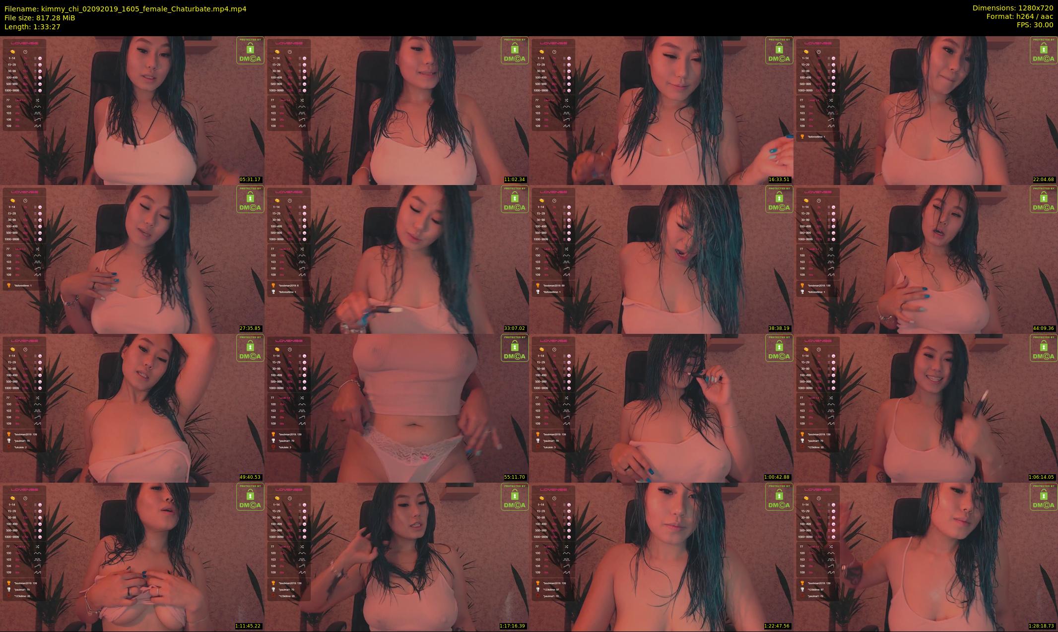 kimmy_chi — 94 minute Chaturbate female cam show recording, 720p, Sep 2, 2019