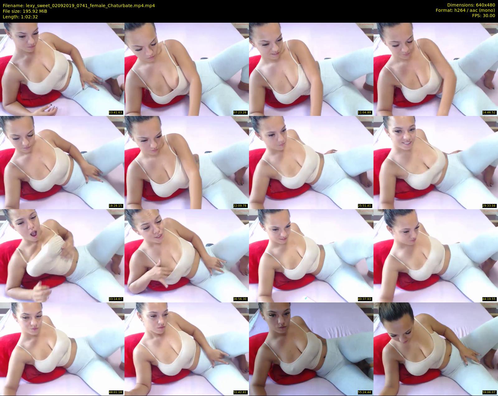 lexy_sweet — 63 minute Chaturbate female cam show recording, 480p, Sep 2, 2019