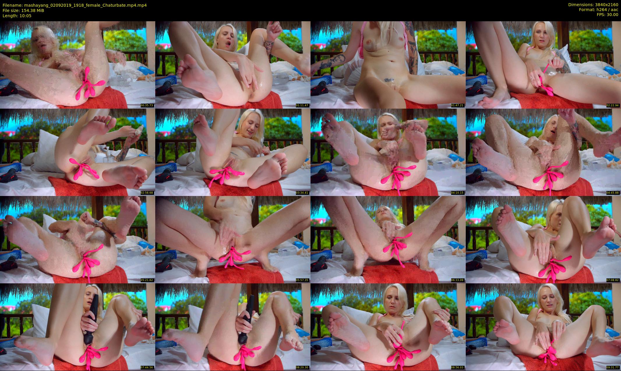 mashayang — 11 minute Chaturbate female cam show recording, 4K, Sep 2, 2019