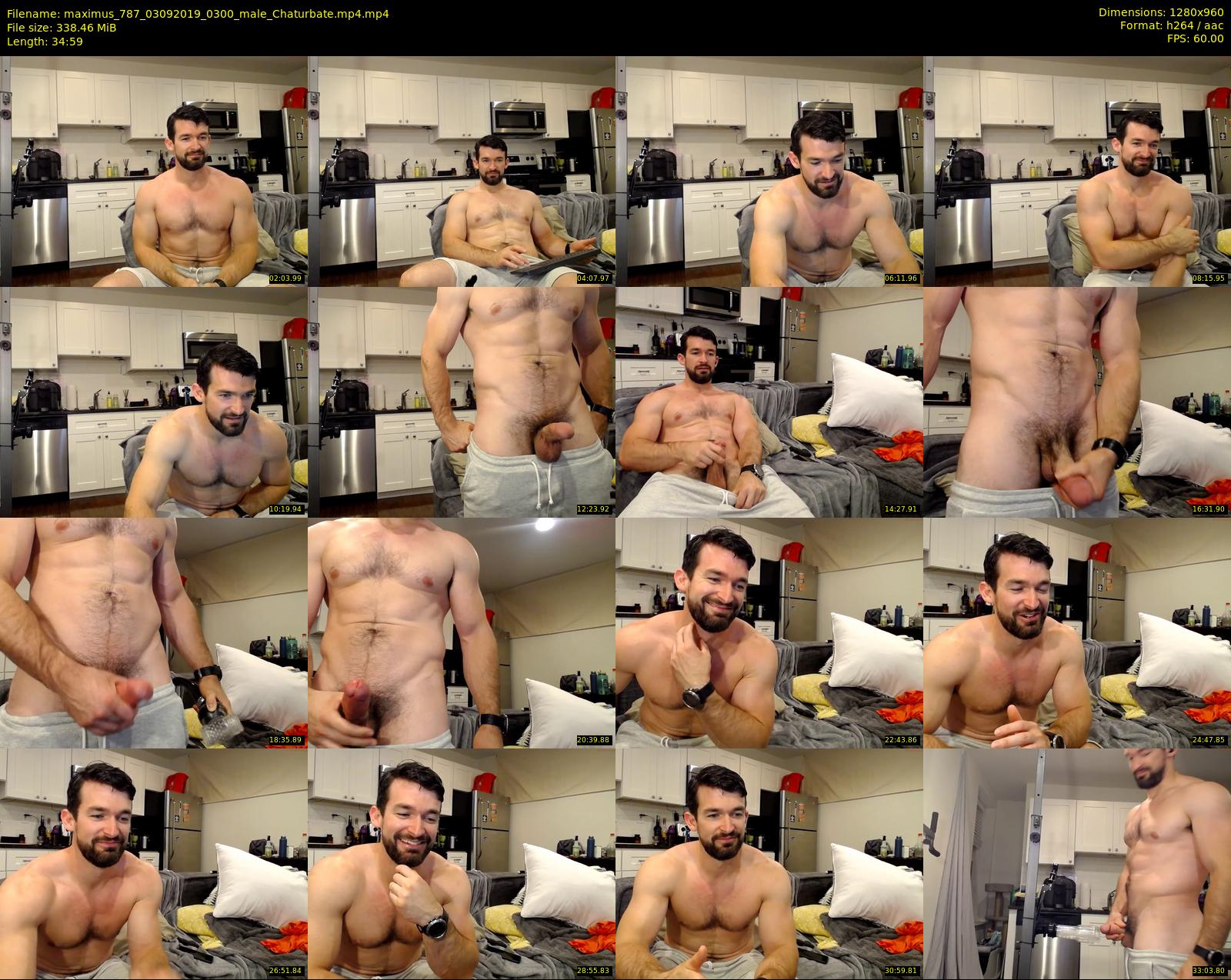 maximus_787 — 35 minute Chaturbate male cam show recording, 720p, Sep 3, 2019